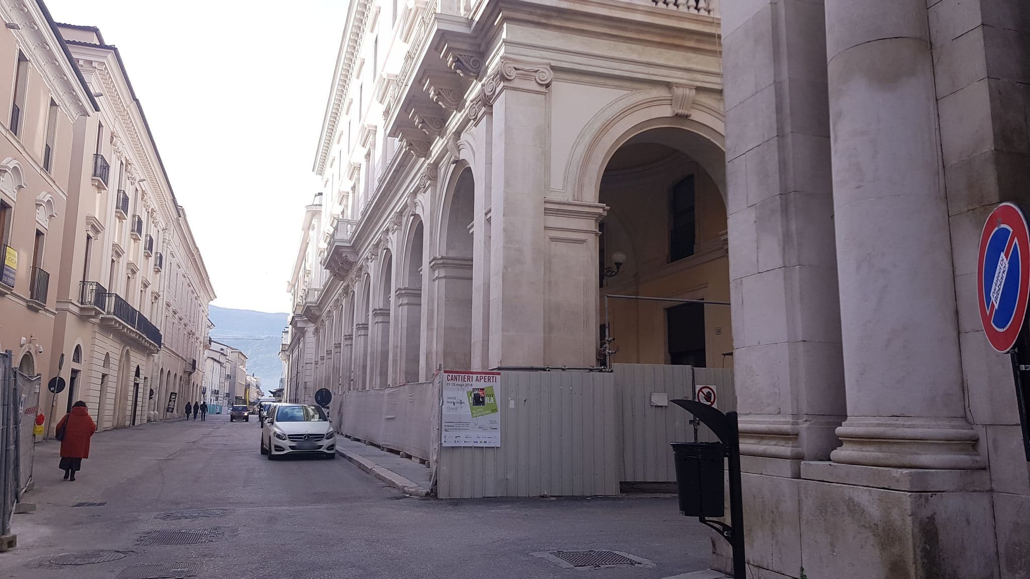 Street view near Hotel San Michele SRL, L'Aquila — © ale_zena_it (CC BY-SA · Mapillary)
