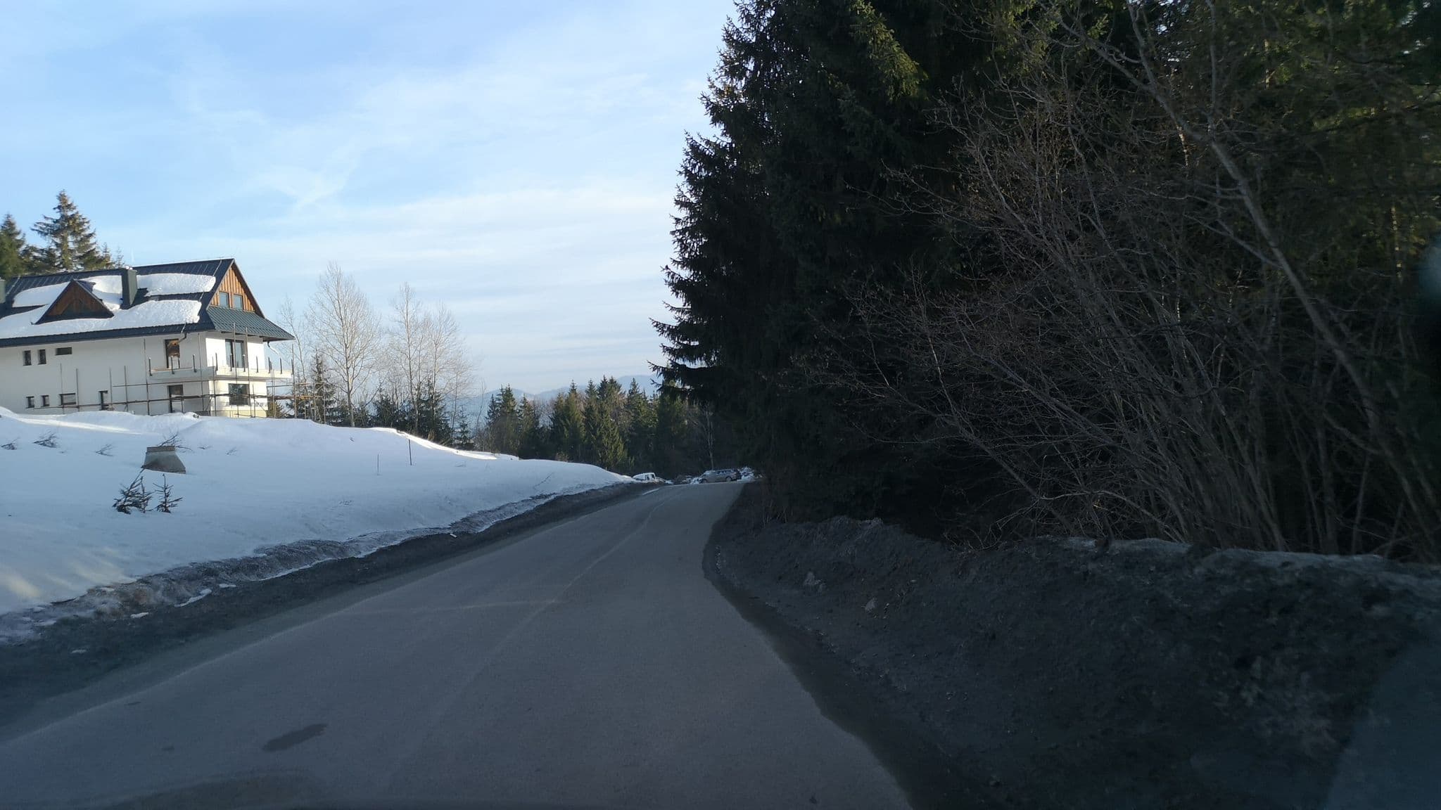 Street view near Chata Pinus, Dolný Kubín — © moon4 (CC BY-SA · Mapillary)