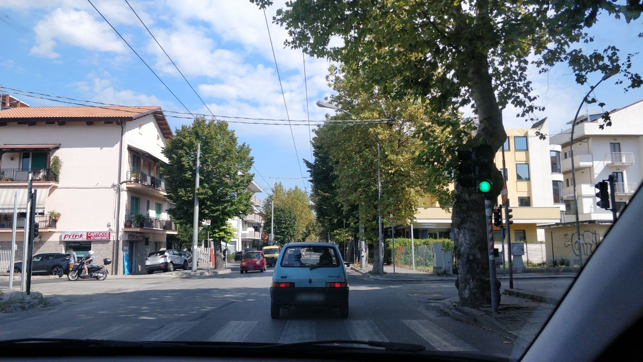 Street view near Casa Aurora B&B, Chieti — © evvemoscia (CC BY-SA · Mapillary)