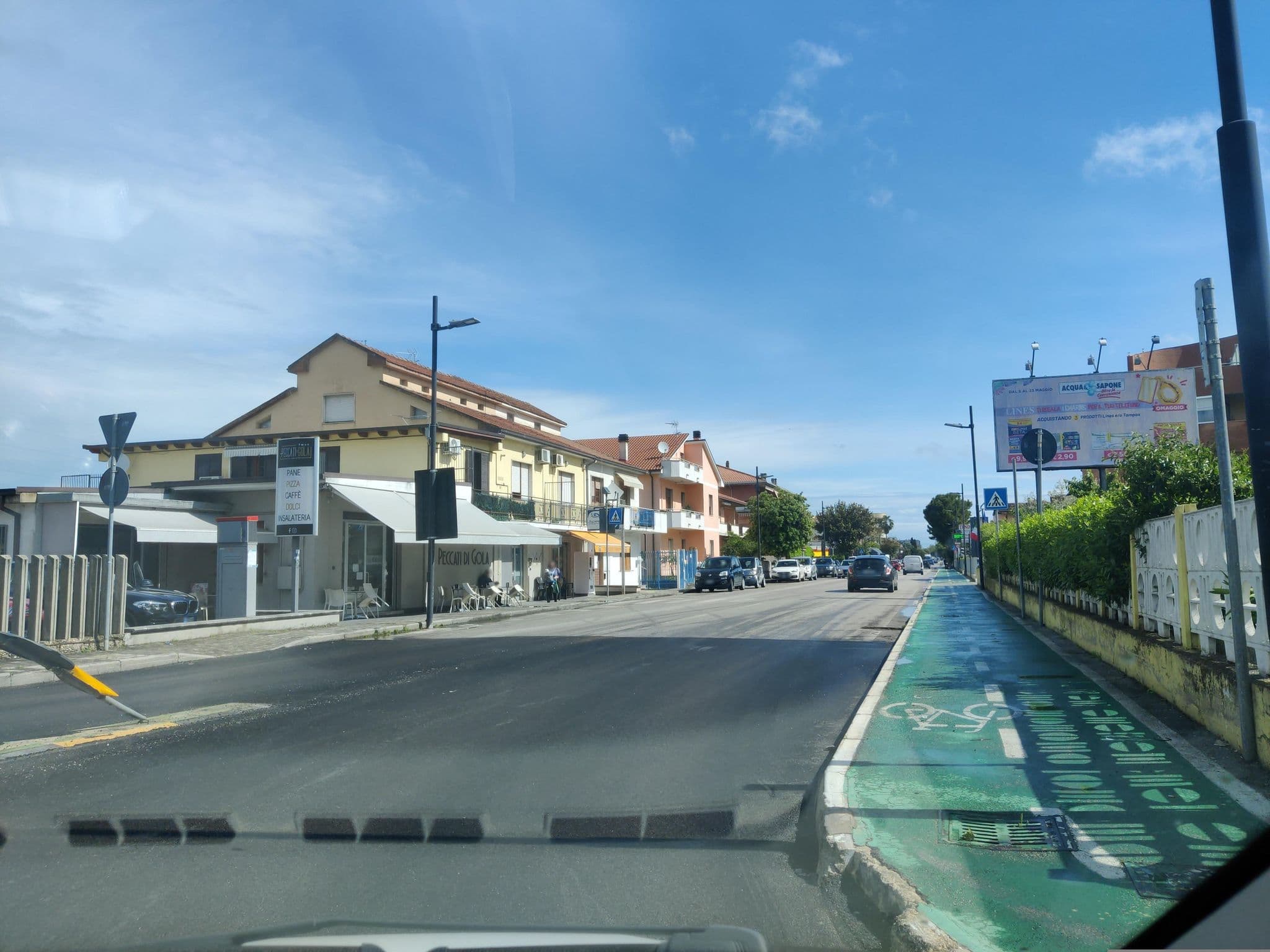 Street view near Ristorante Albergo Dragonara SRL, Sambuceto — © evvemoscia (CC BY-SA · Mapillary)