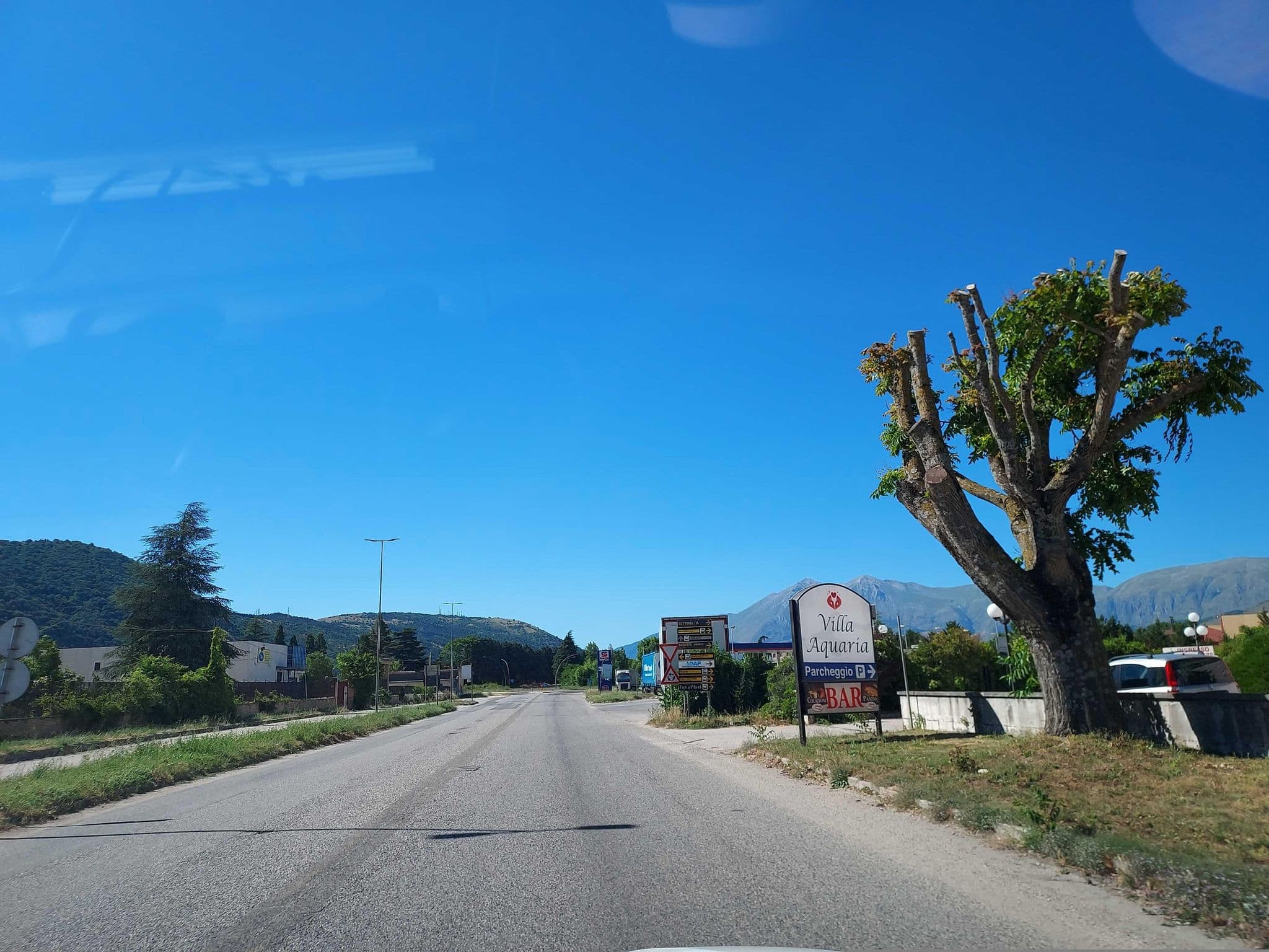 Street view near Hotel dei Marsi, Avezzano — © odiug (CC BY-SA · Mapillary)