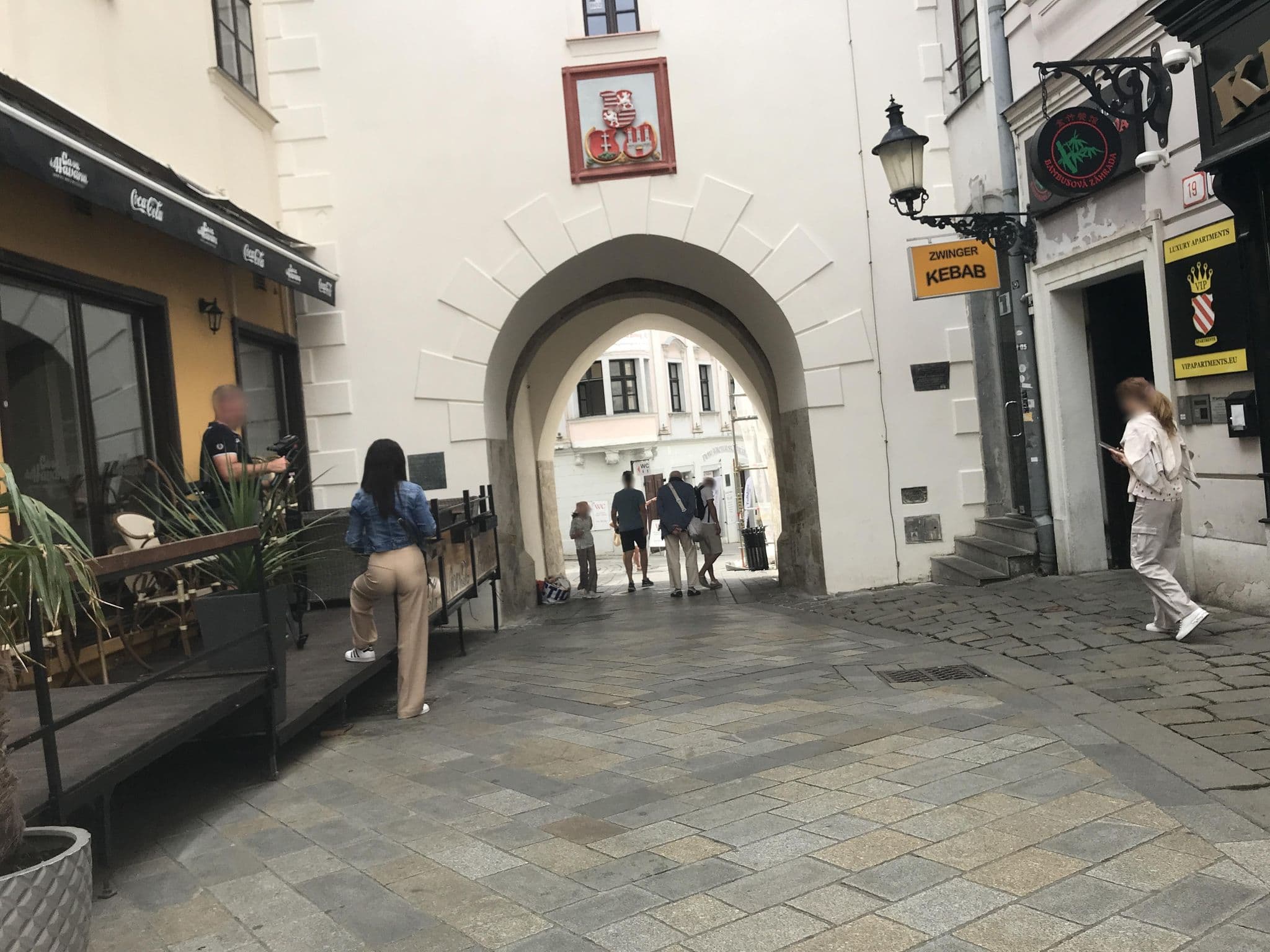 Street view near VIP Apartments, Bratislava — © miguel_andrade (CC BY-SA · Mapillary)