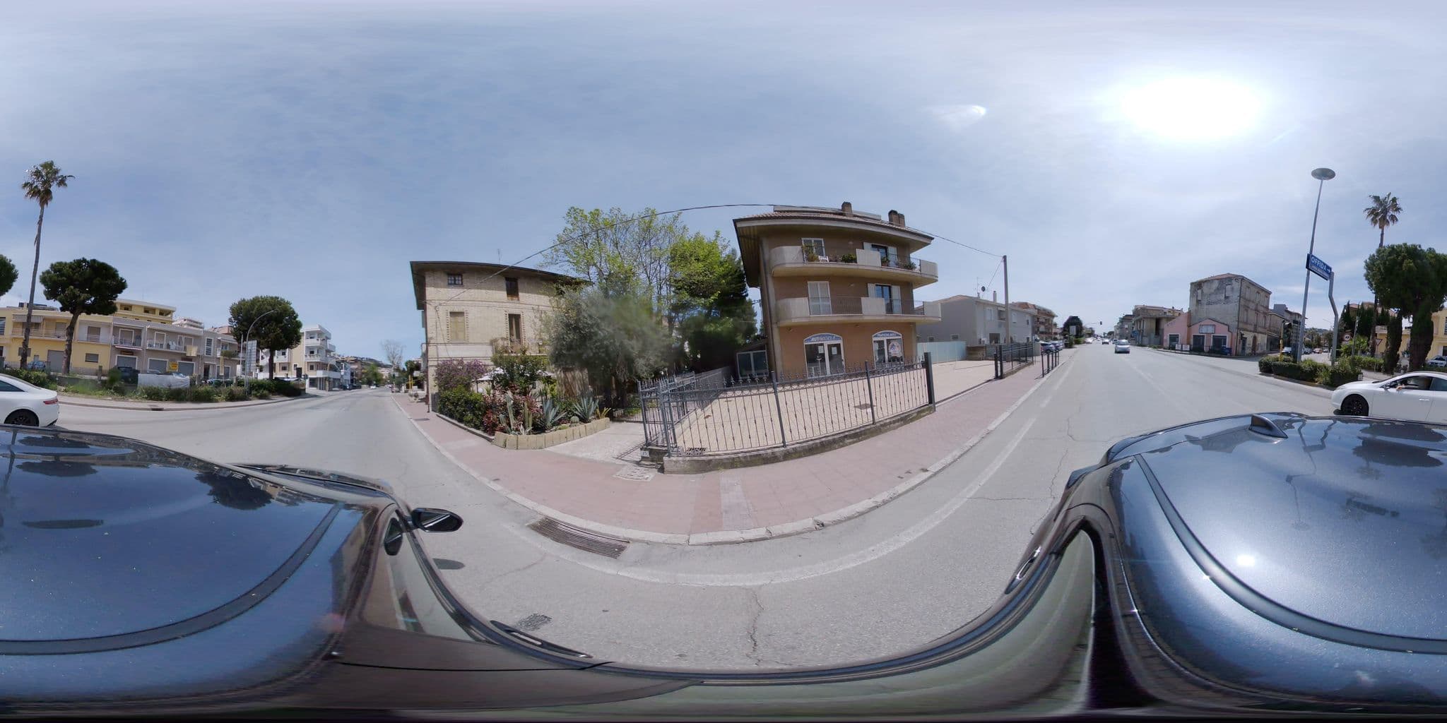 Street view near Valentino Resort, Grottammare — © mapconcierge (CC BY-SA · Mapillary)
