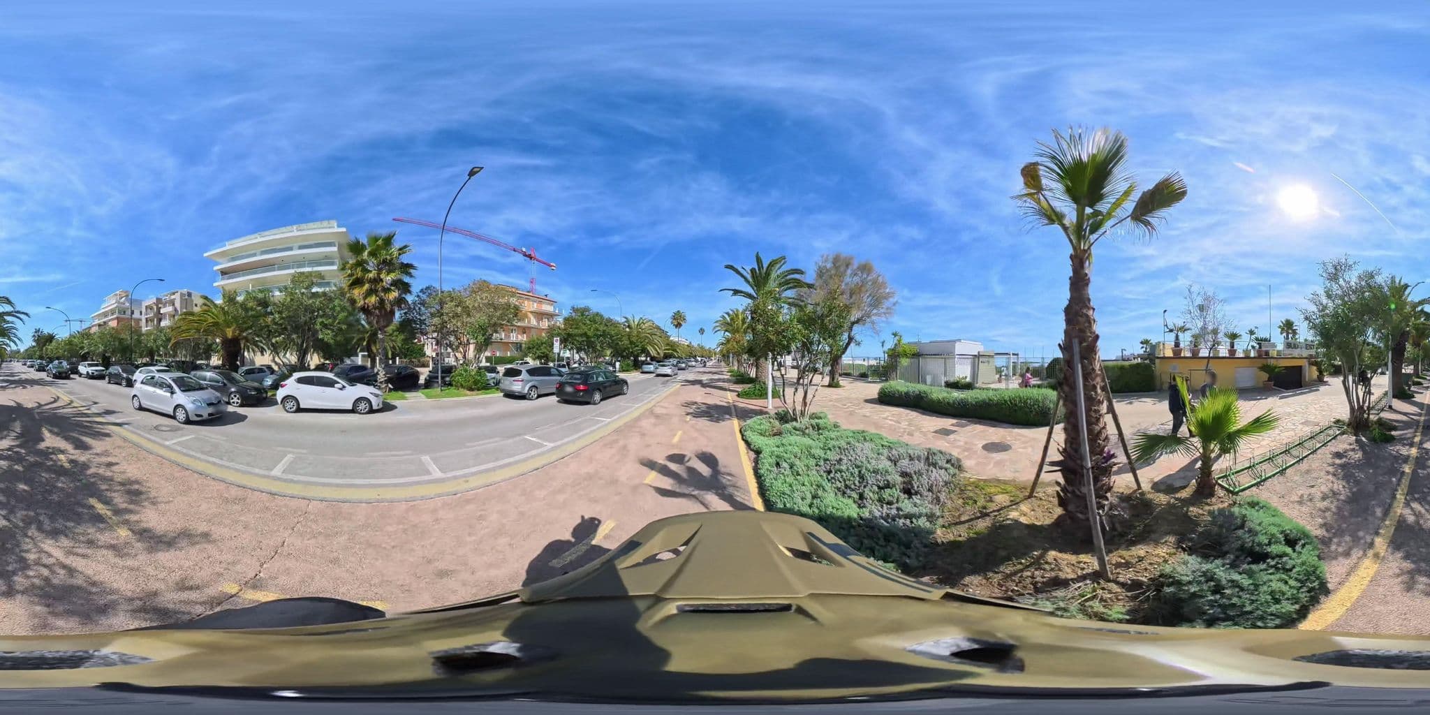 Street view near Hotel Sabbiadoro, San Benedetto del Tronto — © maloss34 (CC BY-SA · Mapillary)