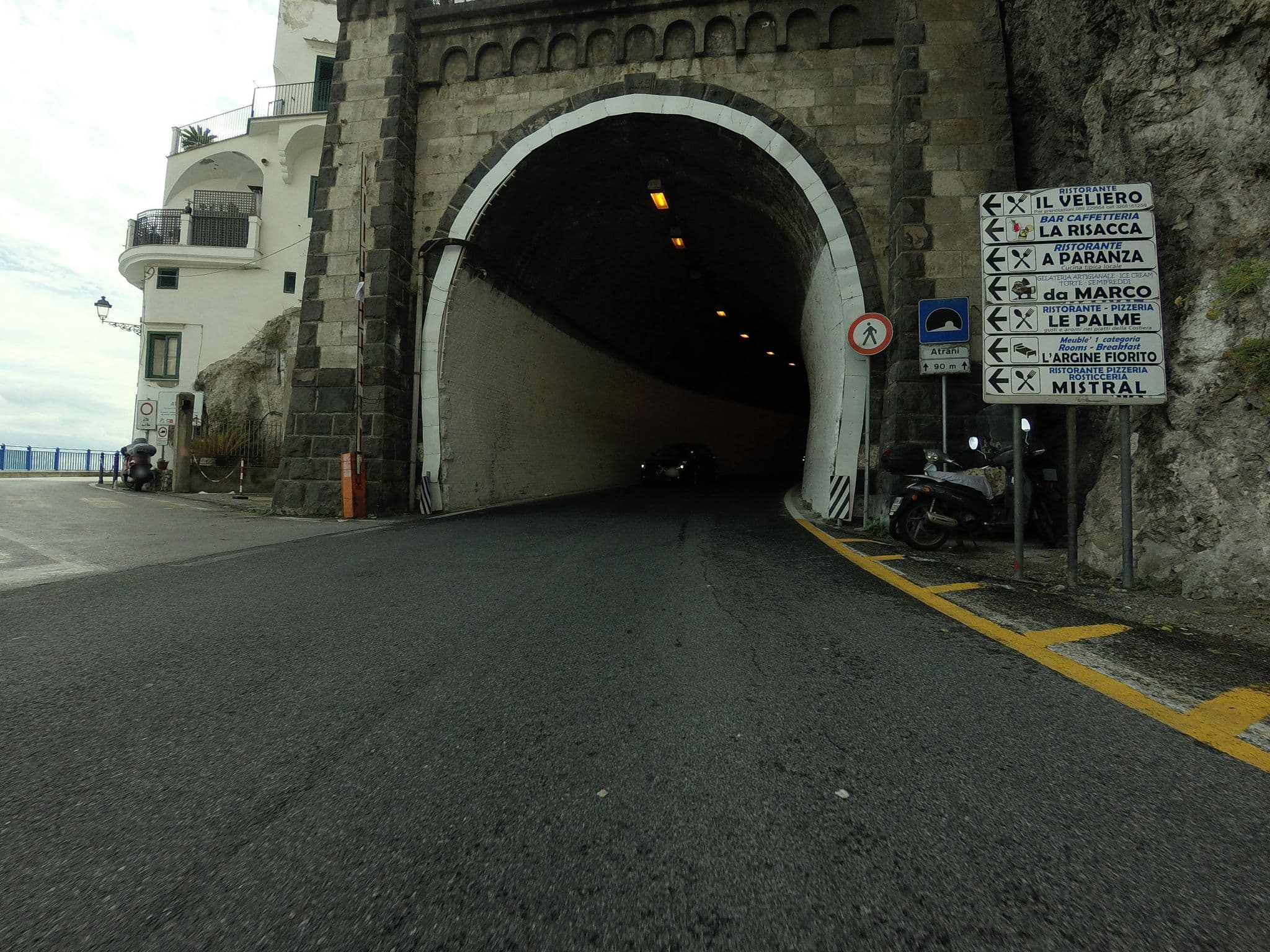 Street view near Domus Claudia, Amalfi — © esario (CC BY-SA · Mapillary)