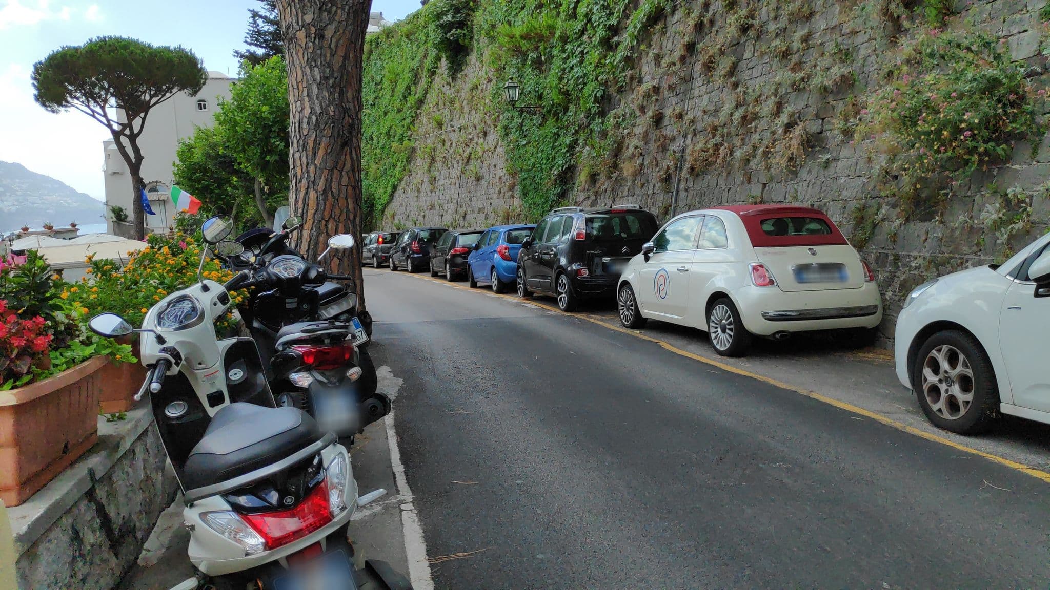 Street view near Domina Home Royal, Positano — © marcuscalabresus (CC BY-SA · Mapillary)