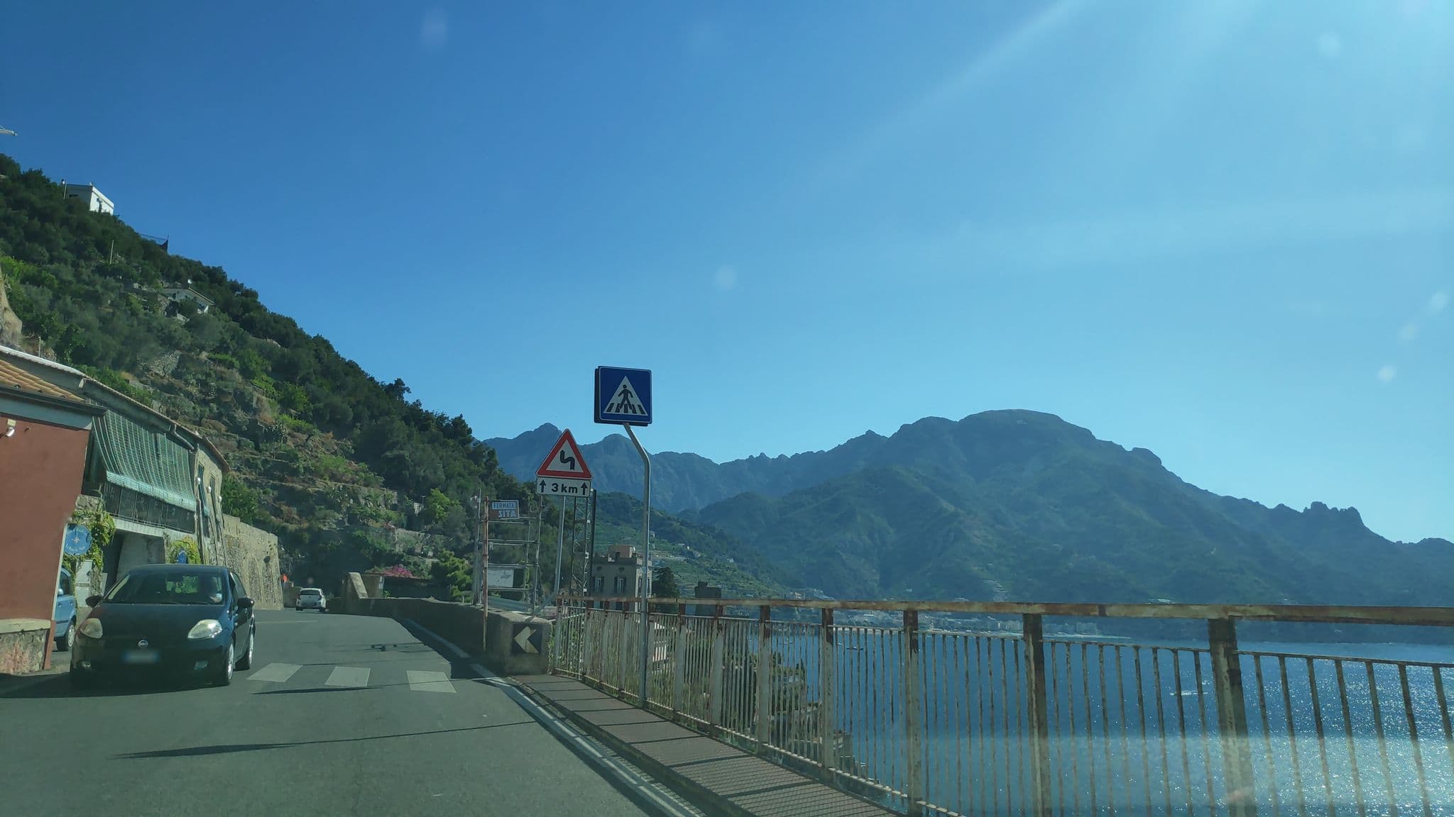 Street view near B&B La Rosa dei Venti, Ravello — © marcuscalabresus (CC BY-SA · Mapillary)