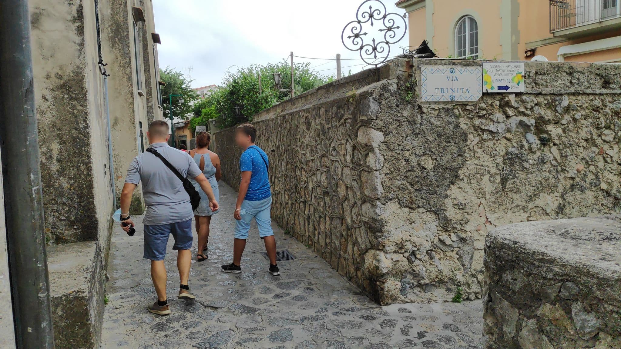 Street view near Fratelli Schiavo SRL, Ravello — © marcuscalabresus (CC BY-SA · Mapillary)