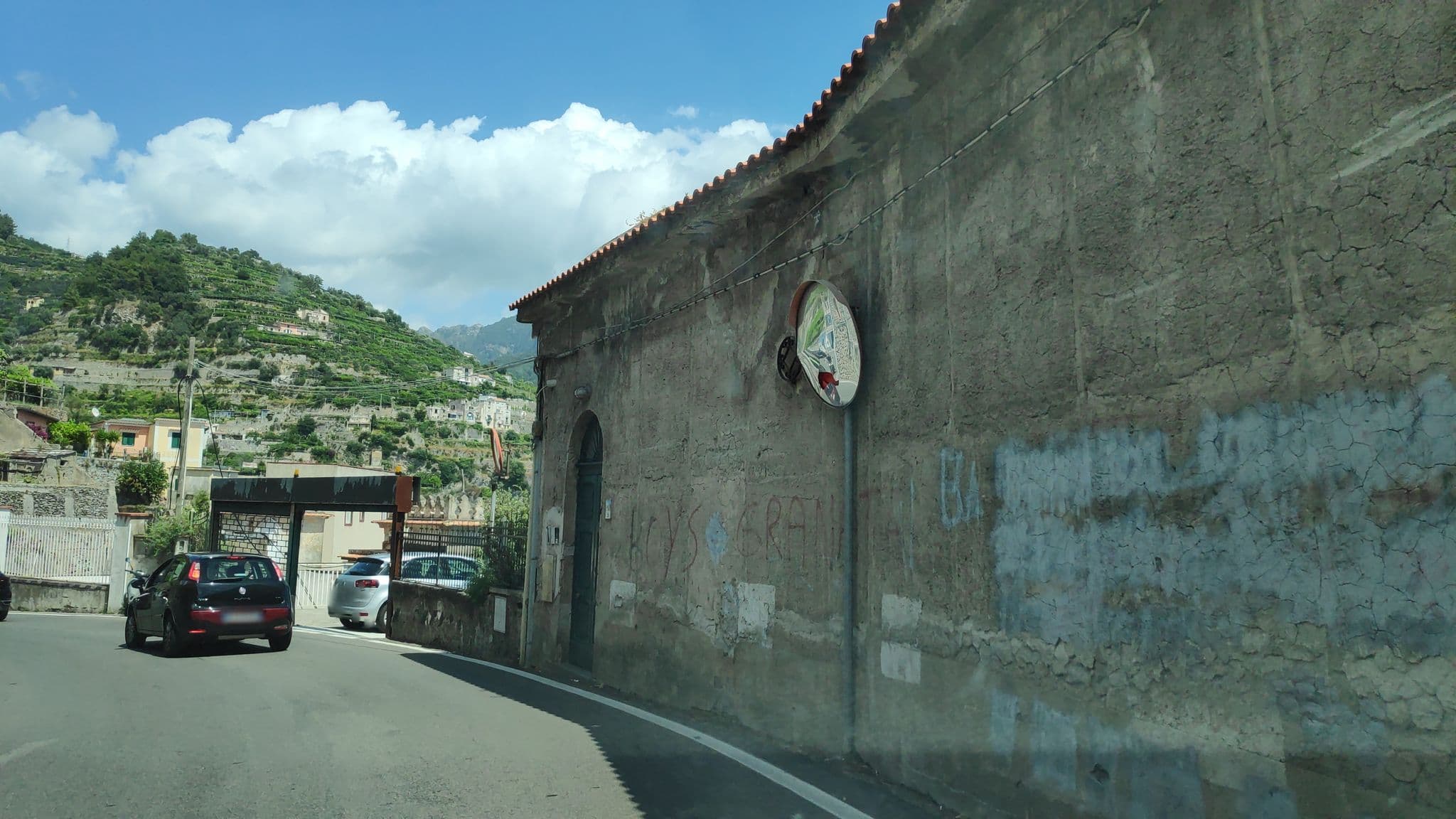 Street view near Villa Maestrale, Minori — © marcuscalabresus (CC BY-SA · Mapillary)