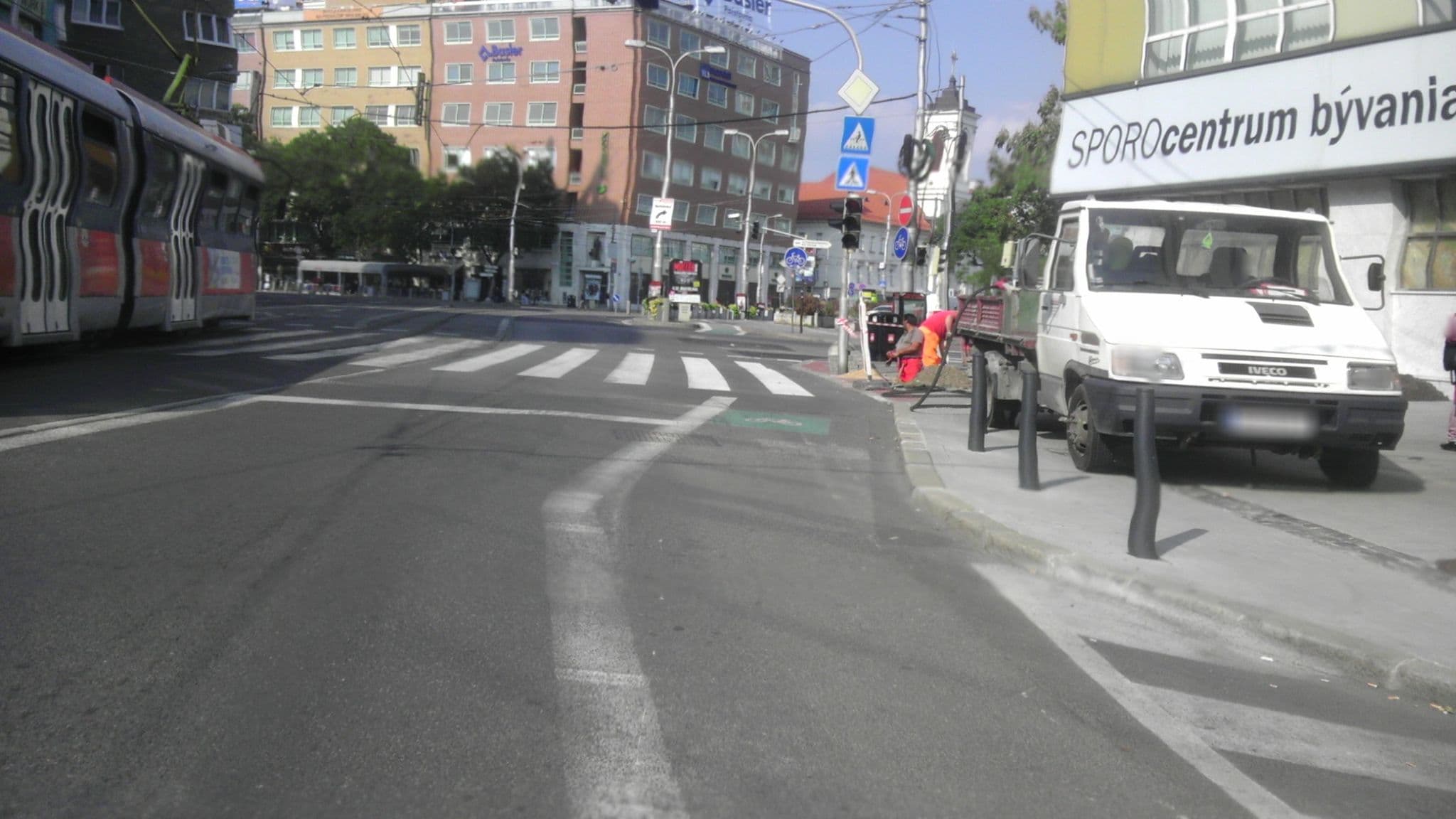 Street view near Best Place Apartments, Bratislava — © michalp (CC BY-SA · Mapillary)