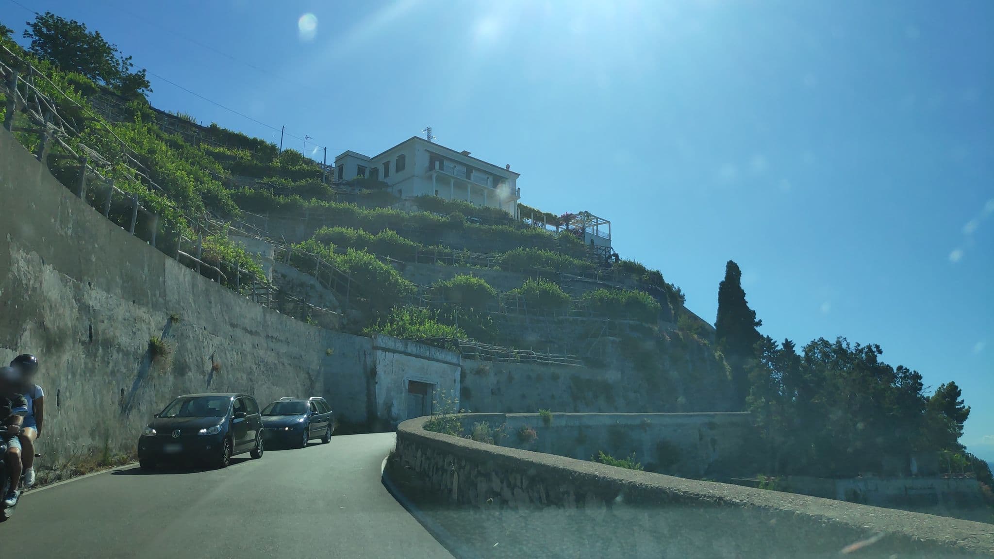Street view near Villa Anna, Maiori — © marcuscalabresus (CC BY-SA · Mapillary)
