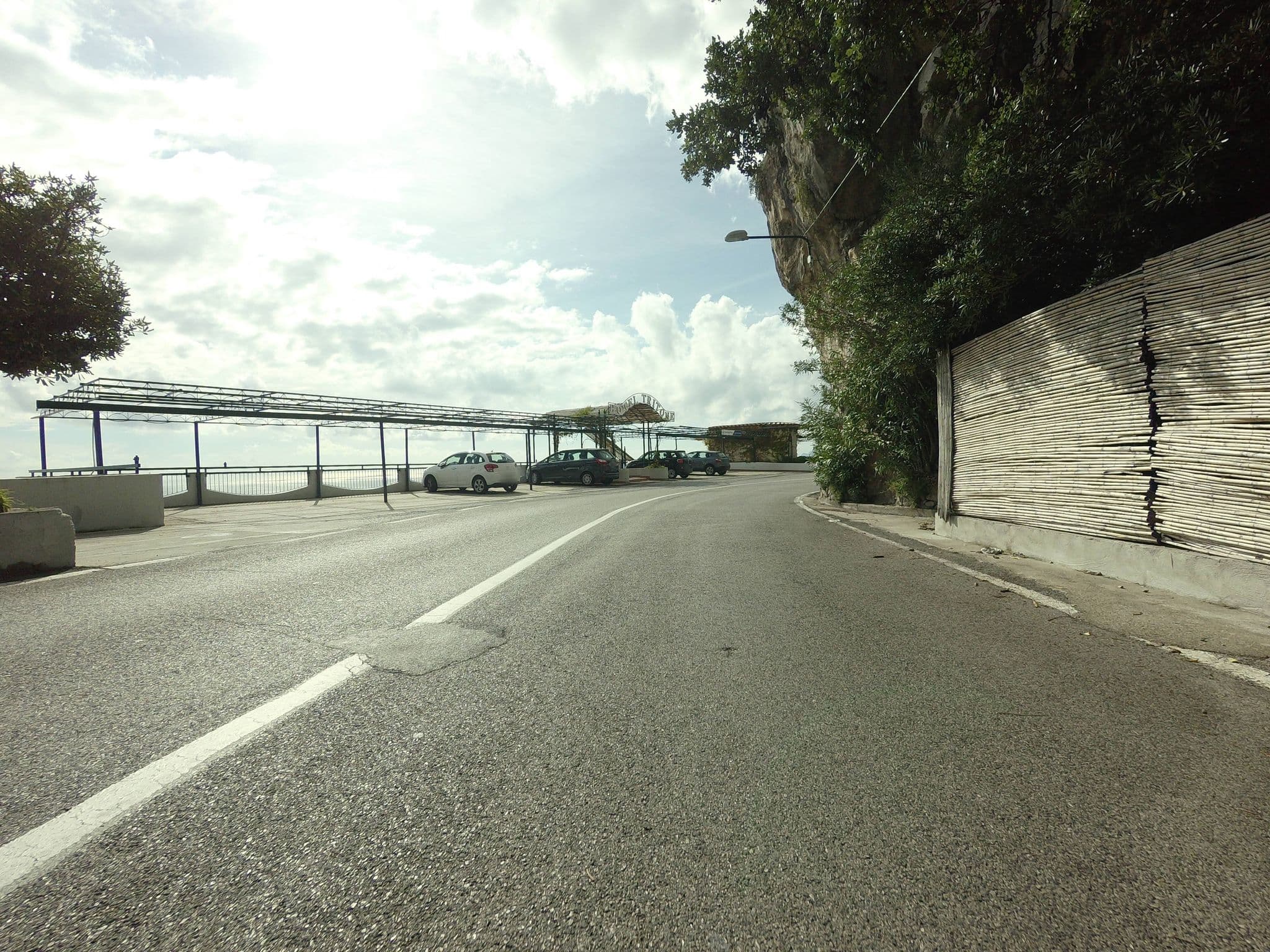 Street view near Grand Hotel Tritone Praiano, Praiano — © esario (CC BY-SA · Mapillary)