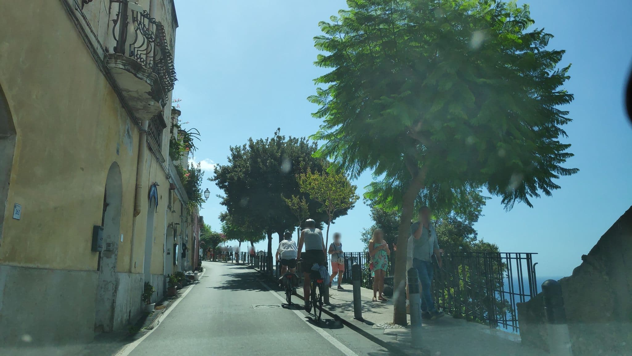Street view near Casa Cinque, Positano — © marcuscalabresus (CC BY-SA · Mapillary)