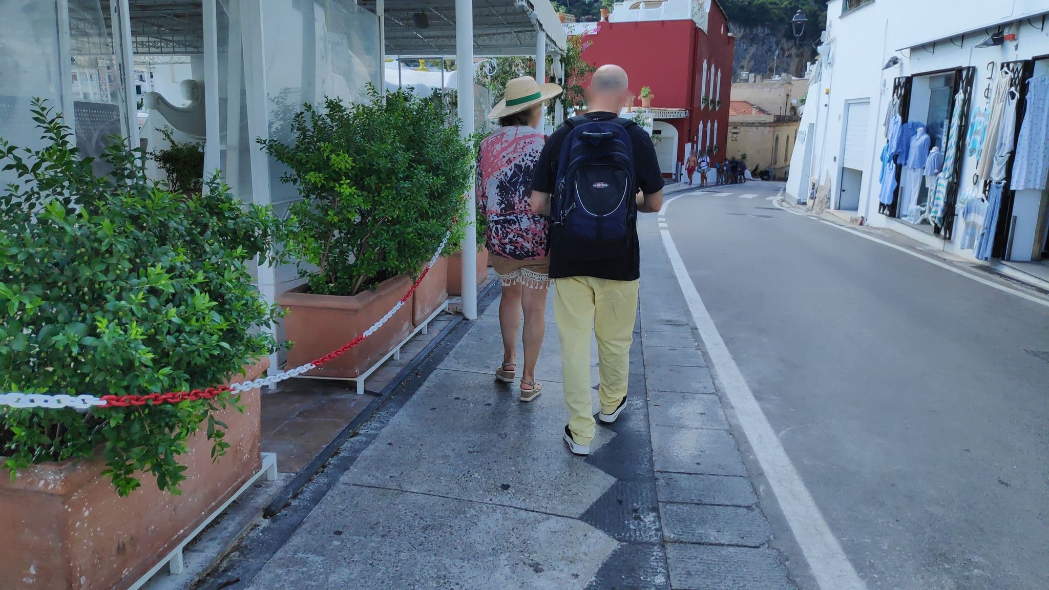 Street view near Villa Dalu, Positano — © marcuscalabresus (CC BY-SA · Mapillary)