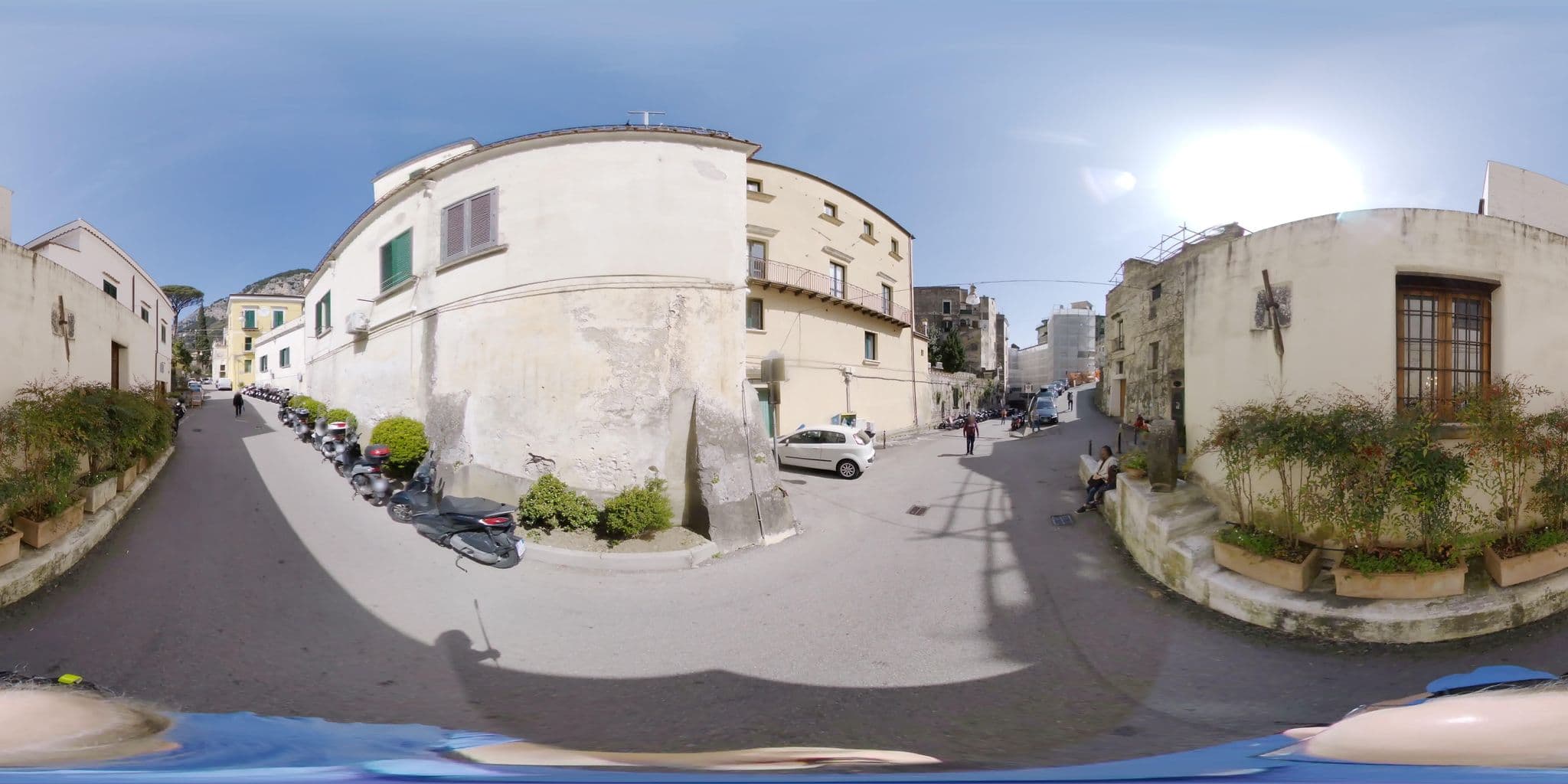 Street view near Androsa Apartments, Amalfi — © stefan-RolfsRom (CC BY-SA · Mapillary)