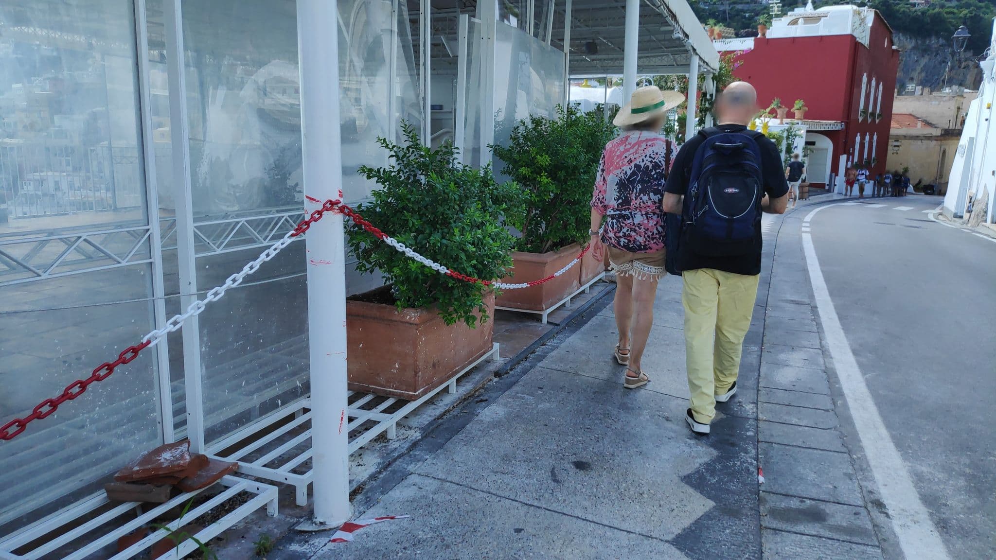 Street view near Hotel L'Ancora, Positano — © marcuscalabresus (CC BY-SA · Mapillary)