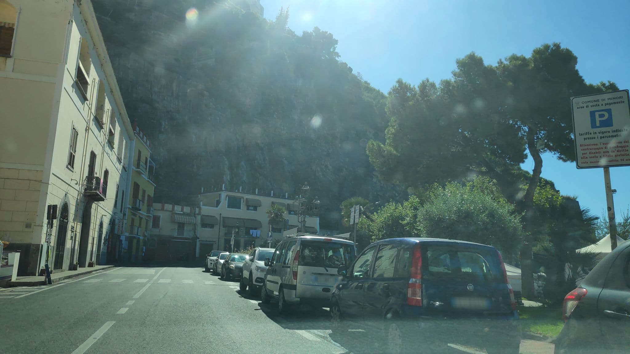 Street view near La Risacca - Ravello Accommodation, Minori — © marcuscalabresus (CC BY-SA · Mapillary)