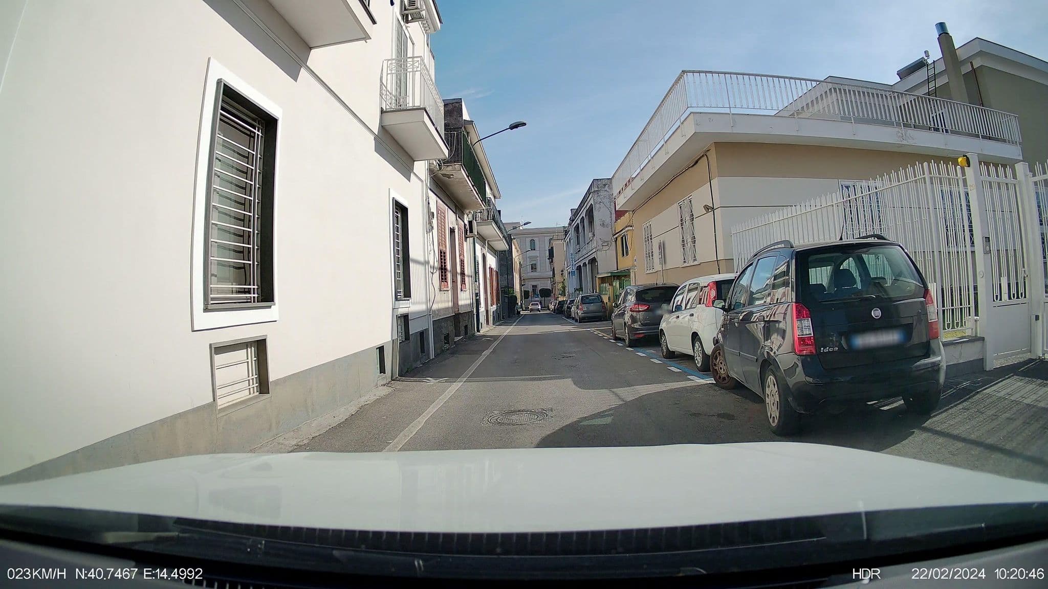 Street view near Bed & Breakfast Bellini, Pompei — © Hrabroslav (CC BY-SA · Mapillary)