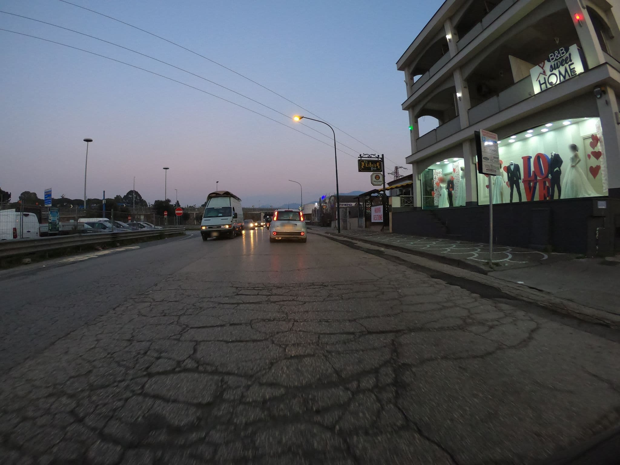 Street view near City Pompei Accommodations, Pompei — © richlv (CC BY-SA · Mapillary)