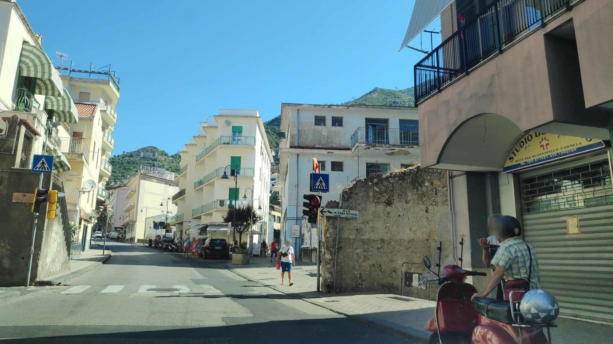 Street view near Le Case della Costa, Maiori — © marcuscalabresus (CC BY-SA · Mapillary)