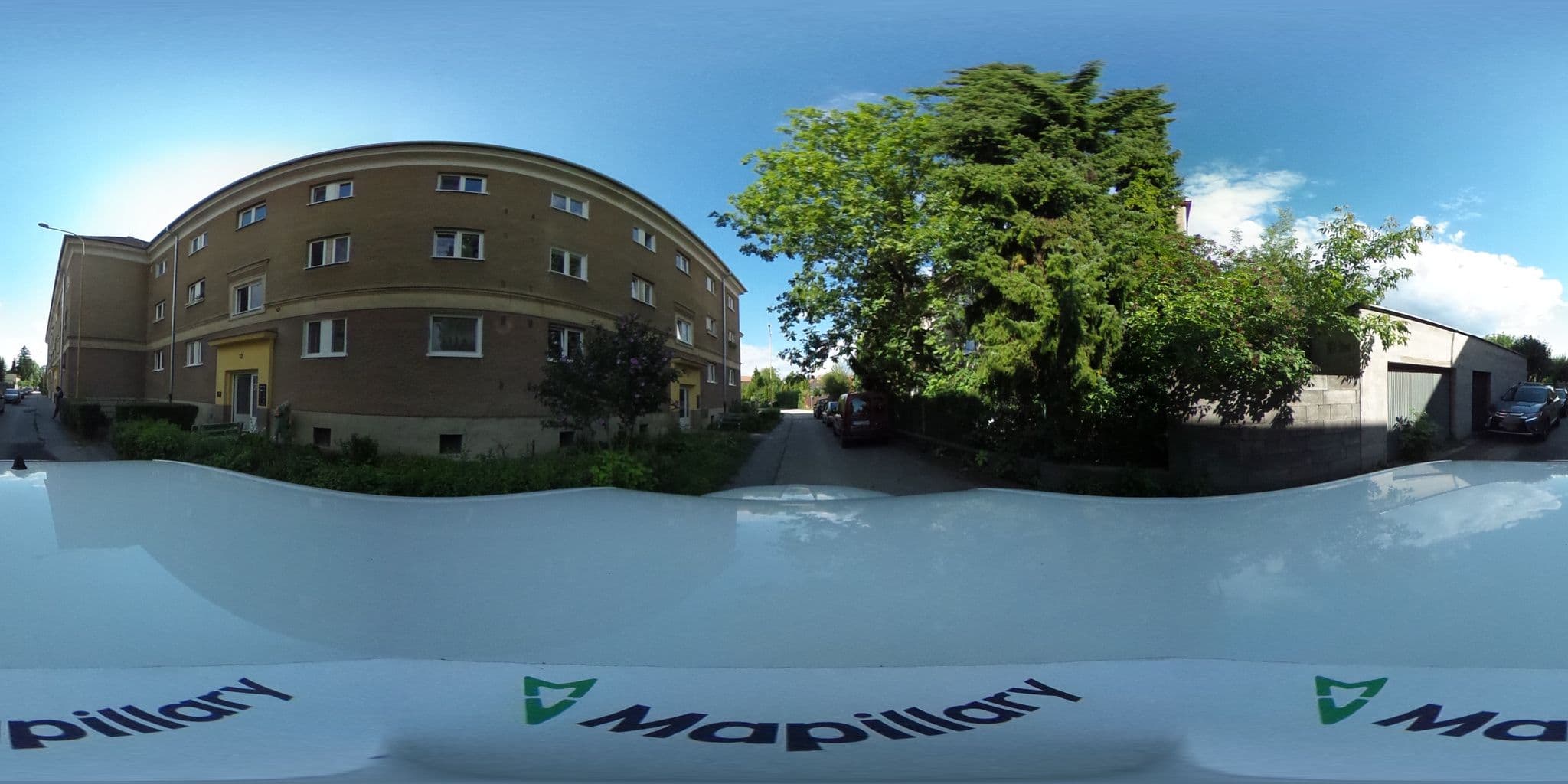 Street view near Penzión Orion, Prievidza — © kayle (CC BY-SA · Mapillary)