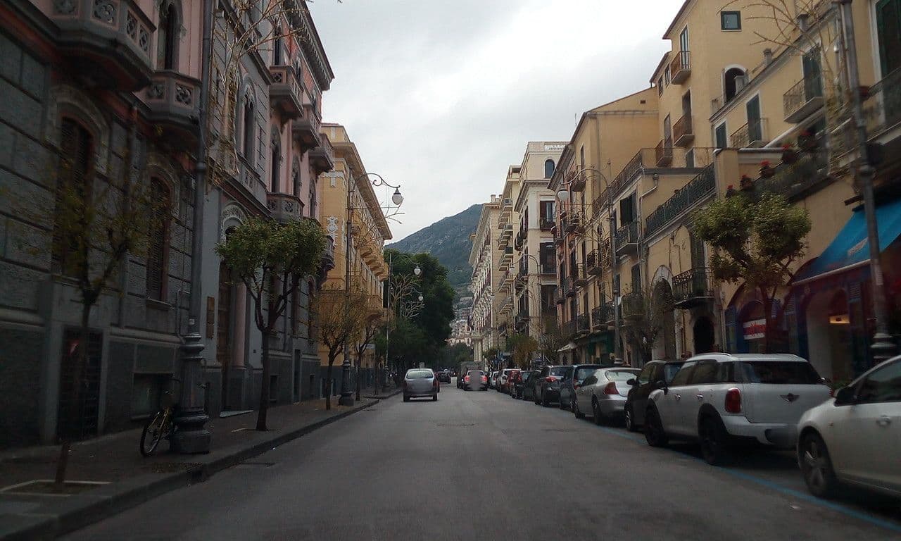 Street view near B&B Piantanova, Salerno — © giosa94 (CC BY-SA · Mapillary)