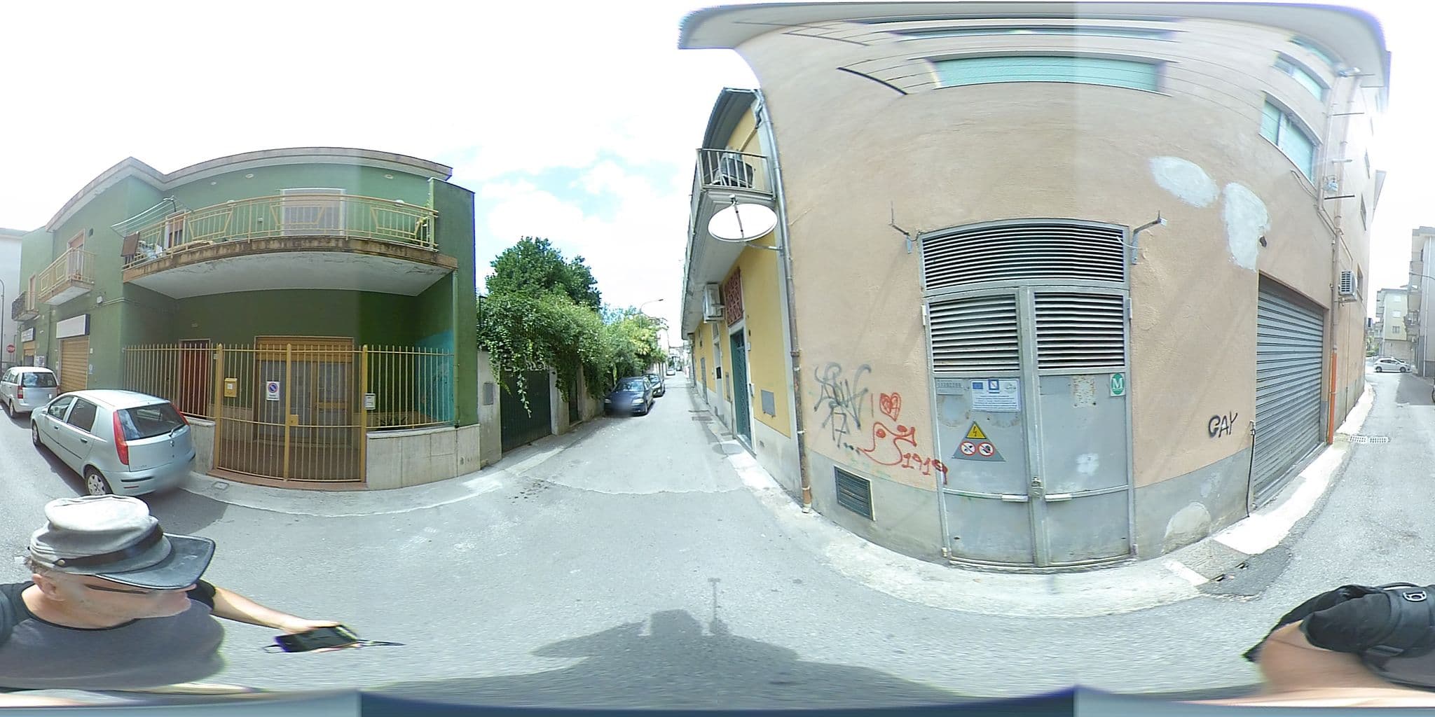Street view near Iride Bed and Breakfast, Baronissi — © klimakas (CC BY-SA · Mapillary)