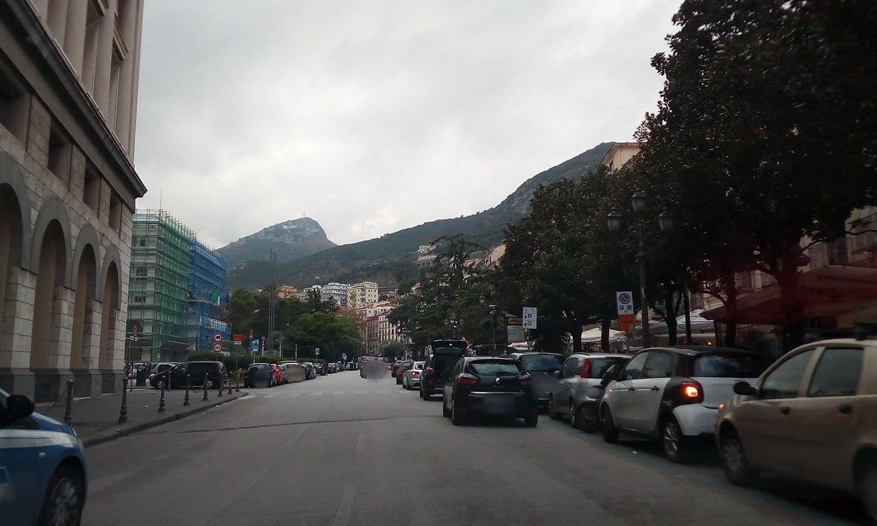 Street view near B&B Giardini di Marzo Salerno, Vietri sul Mare — © giosa94 (CC BY-SA · Mapillary)