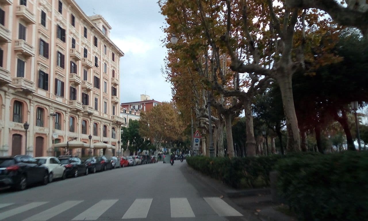 Street view near Bed and Breakfast Palazzo Natella, Vietri sul Mare — © giosa94 (CC BY-SA · Mapillary)