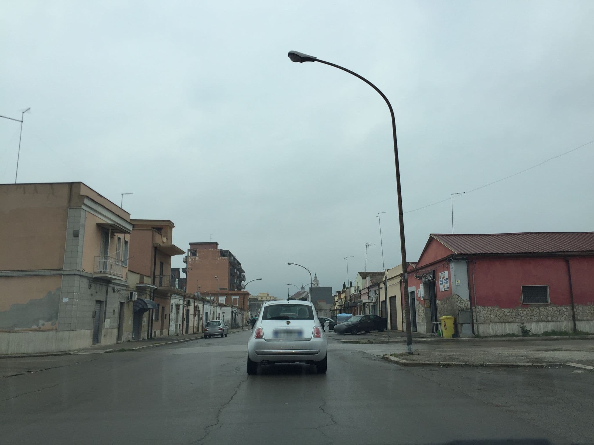 Street view near Albergo Beatrice, Foggia — © richlv (CC BY-SA · Mapillary)