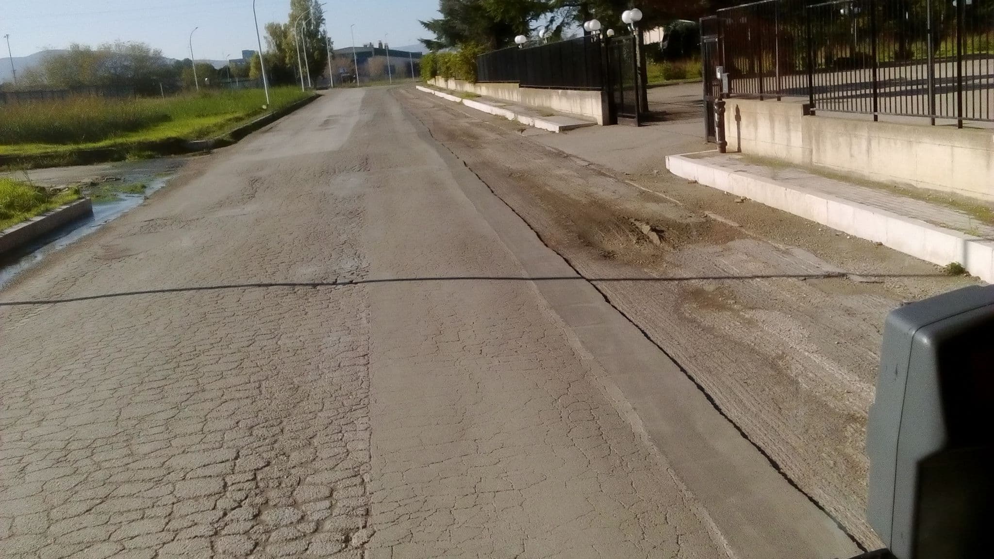 Street view near Hotel Federico II, Lavello — © klimakas (CC BY-SA · Mapillary)