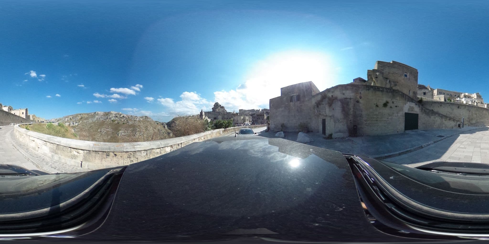 Street view near Agorà, Matera — © raxpa (CC BY-SA · Mapillary)