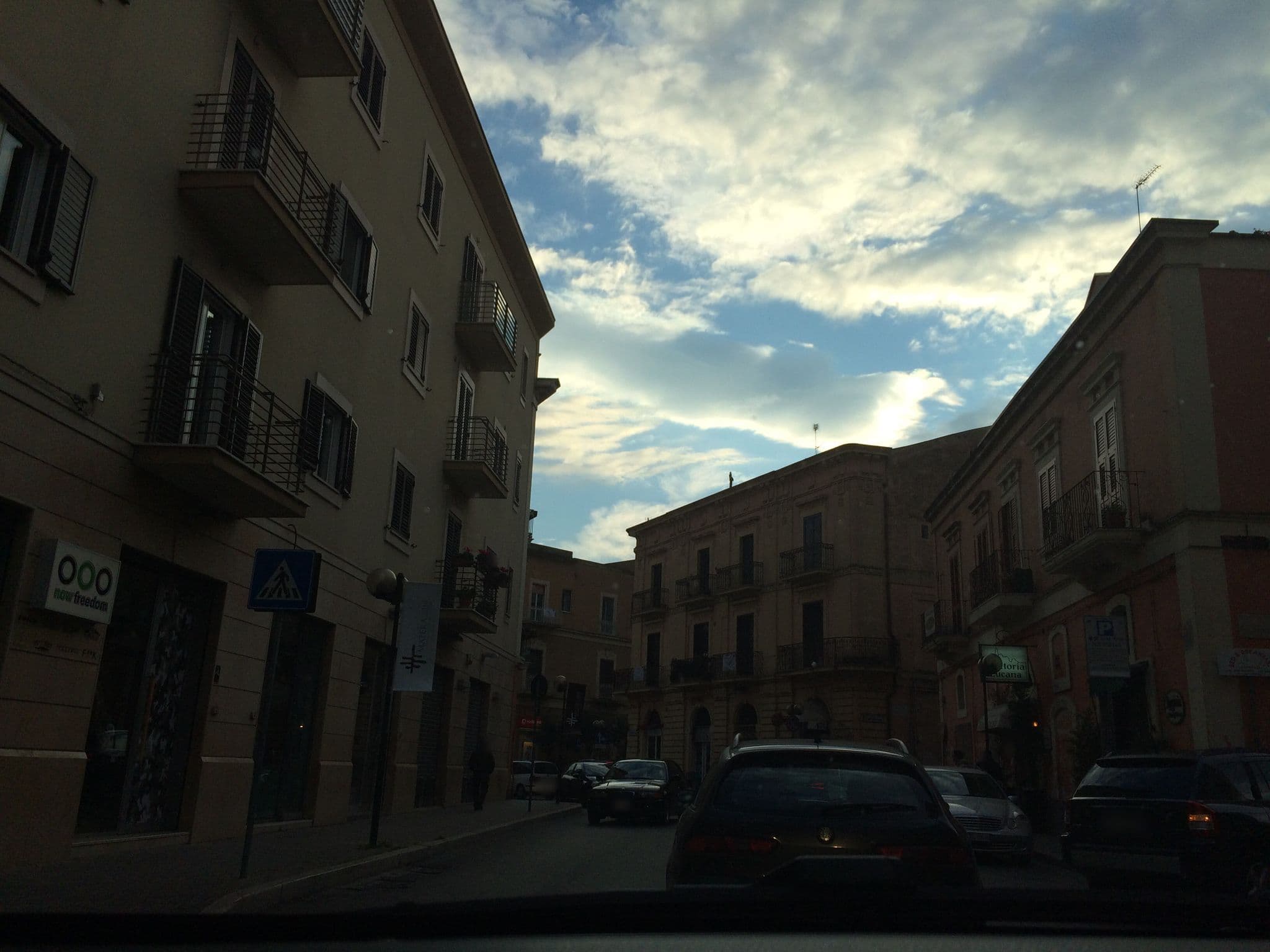 Street view near Bed & Breakfast Centrale, Matera — © raxpa (CC BY-SA · Mapillary)
