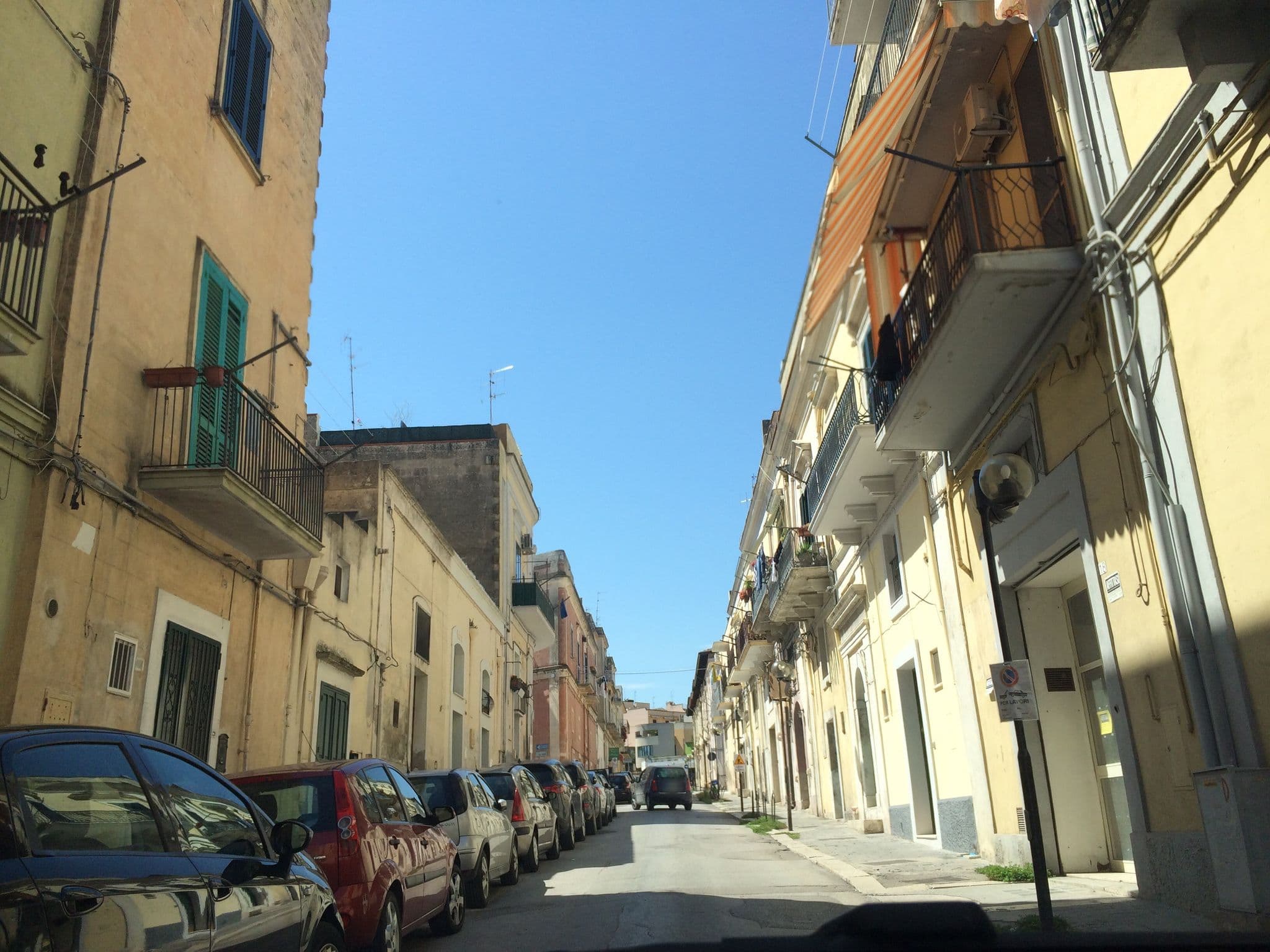 Street view near Mater Aquae, Matera — © raxpa (CC BY-SA · Mapillary)