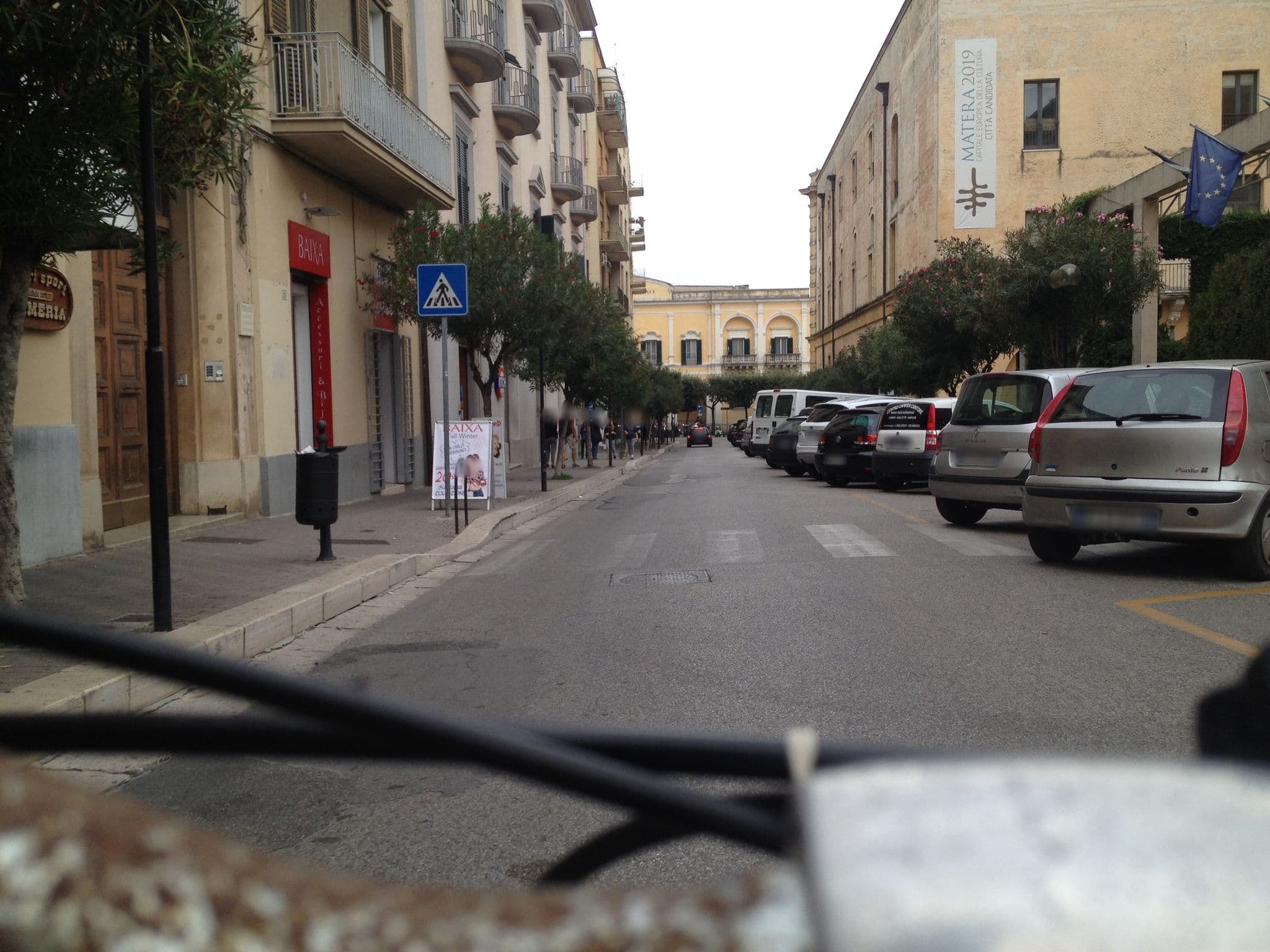 Street view near Le Casette, Matera — © raxpa (CC BY-SA · Mapillary)