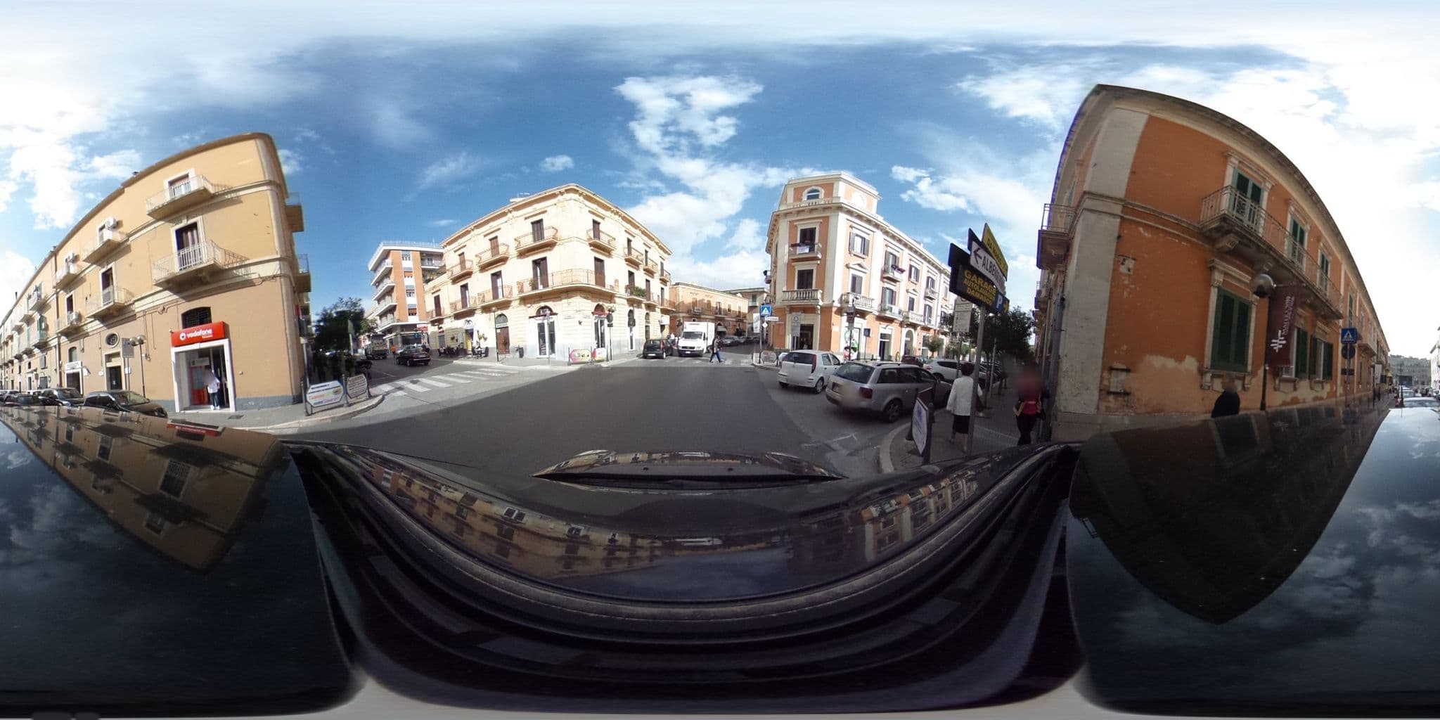 Street view near Casa Vacanze da Giusy, Matera — © raxpa (CC BY-SA · Mapillary)