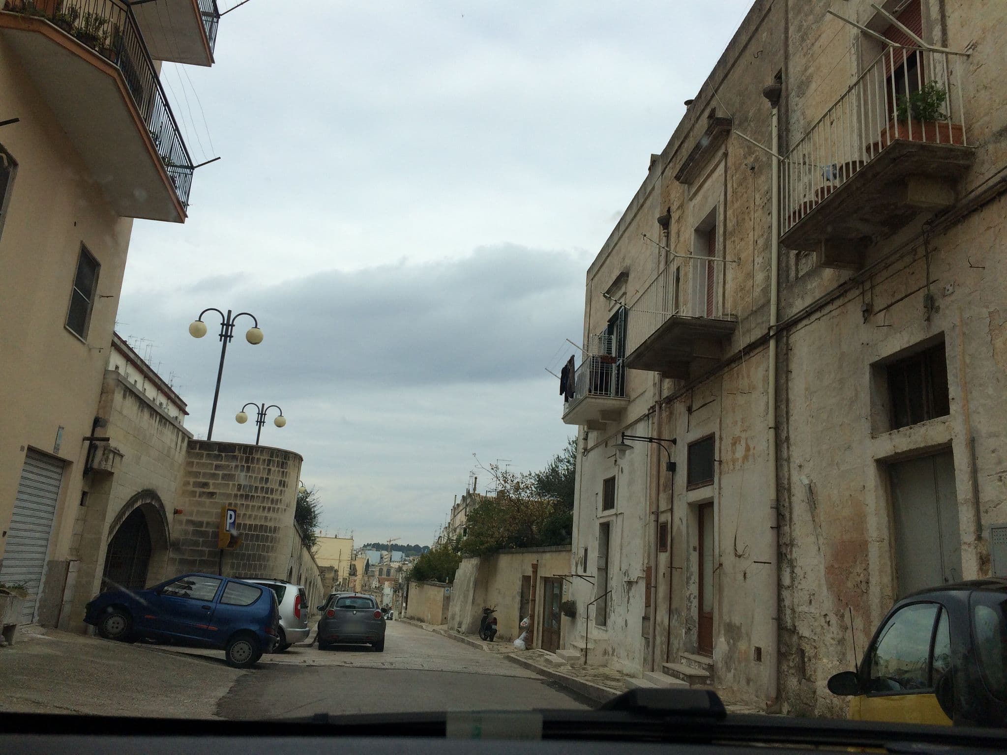 Street view near Il Cucù Bed and Breakfast, Matera — © raxpa (CC BY-SA · Mapillary)
