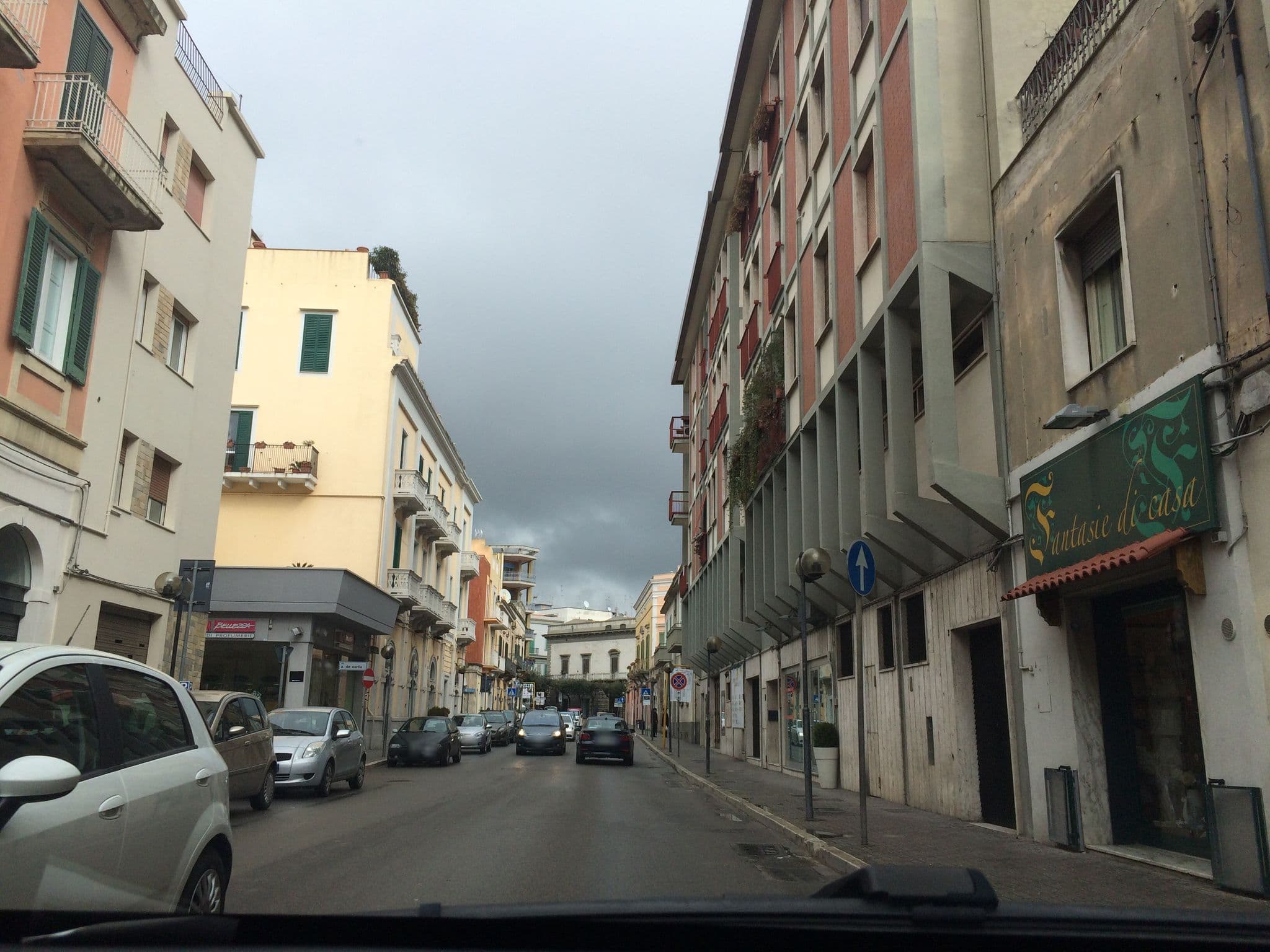 Street view near Casa Vacanze Moretti, Matera — © raxpa (CC BY-SA · Mapillary)