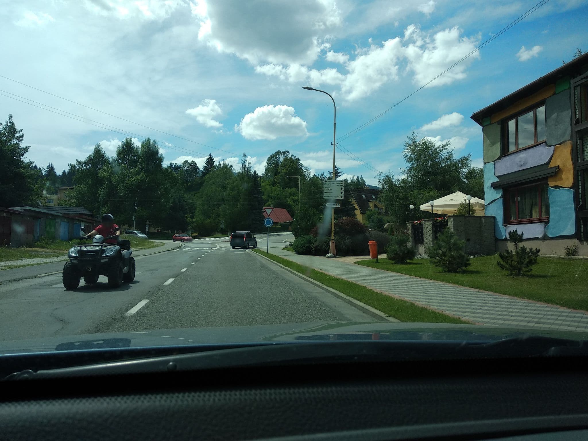 Street view near Áčko, Ružomberok — © misko903 (CC BY-SA · Mapillary)