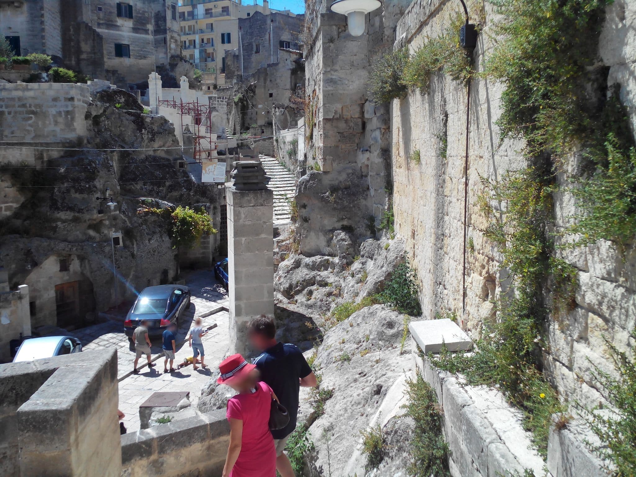 Street view near La Neviera nei Sassi, Matera — © santomik (CC BY-SA · Mapillary)