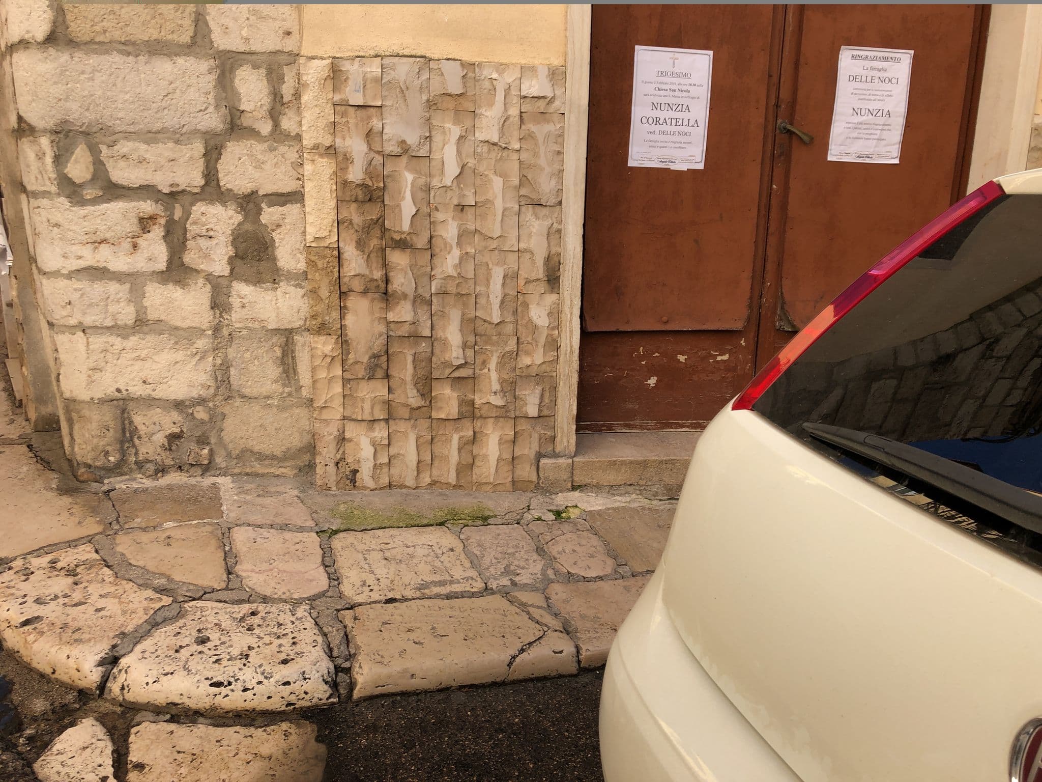 Street view near Campanili di Puglia B&B, Andria — © arcio74 (CC BY-SA · Mapillary)