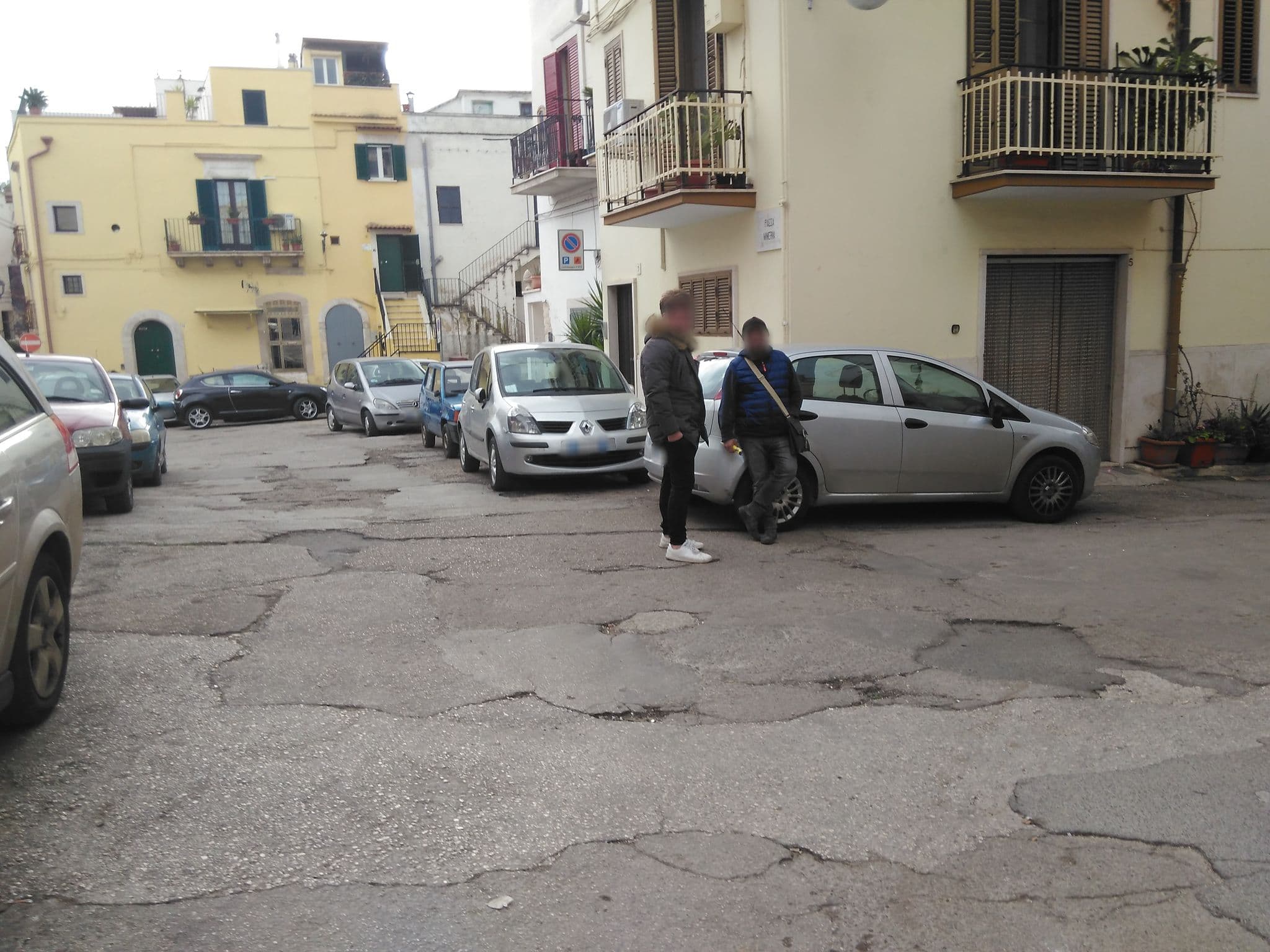 Street view near Palazzo Santorelli Bed & Breakfast, Bitonto — © the_marsax (CC BY-SA · Mapillary)