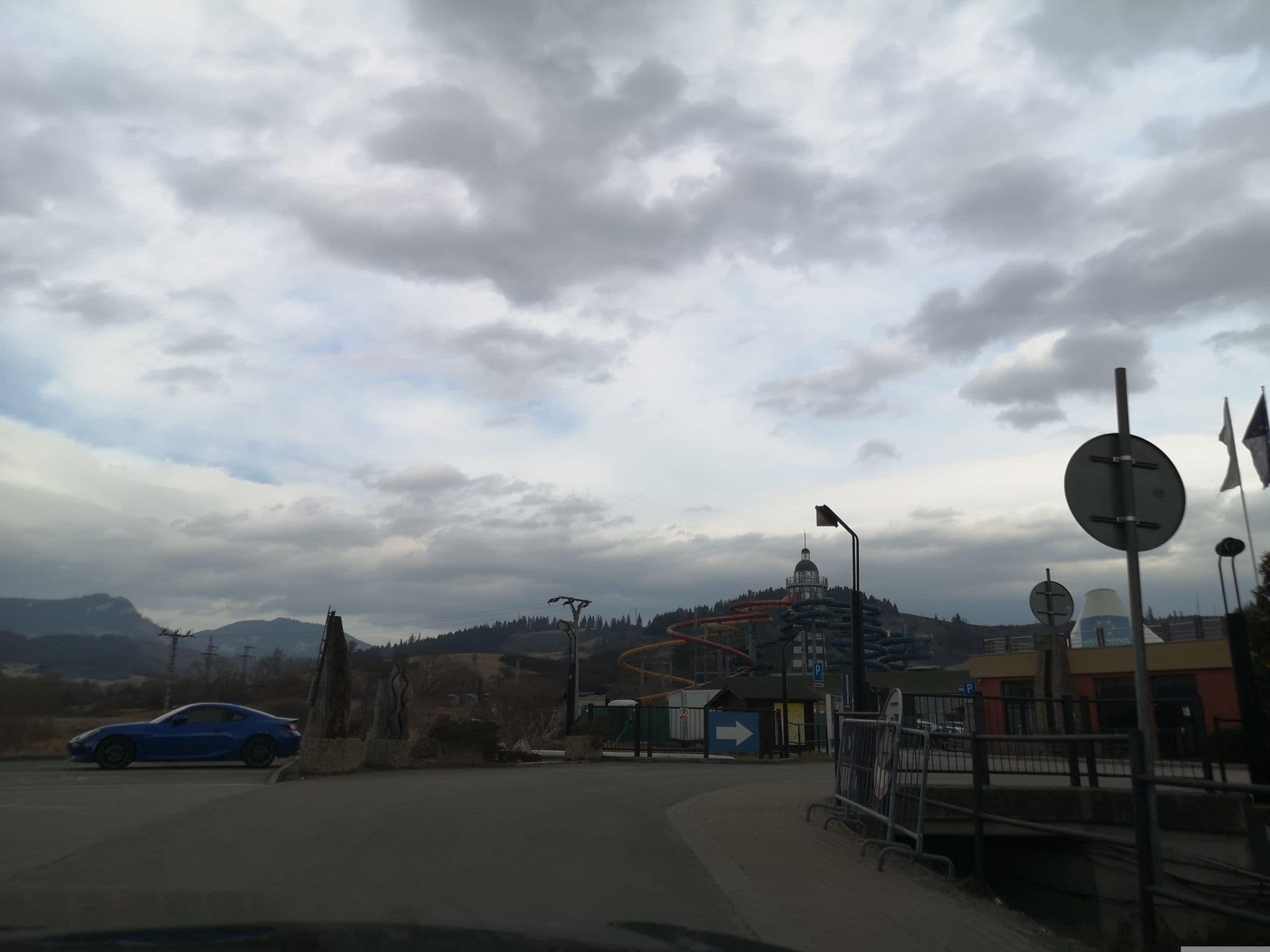 Street view near Hotel Thermal, Lúčky — © moon4 (CC BY-SA · Mapillary)