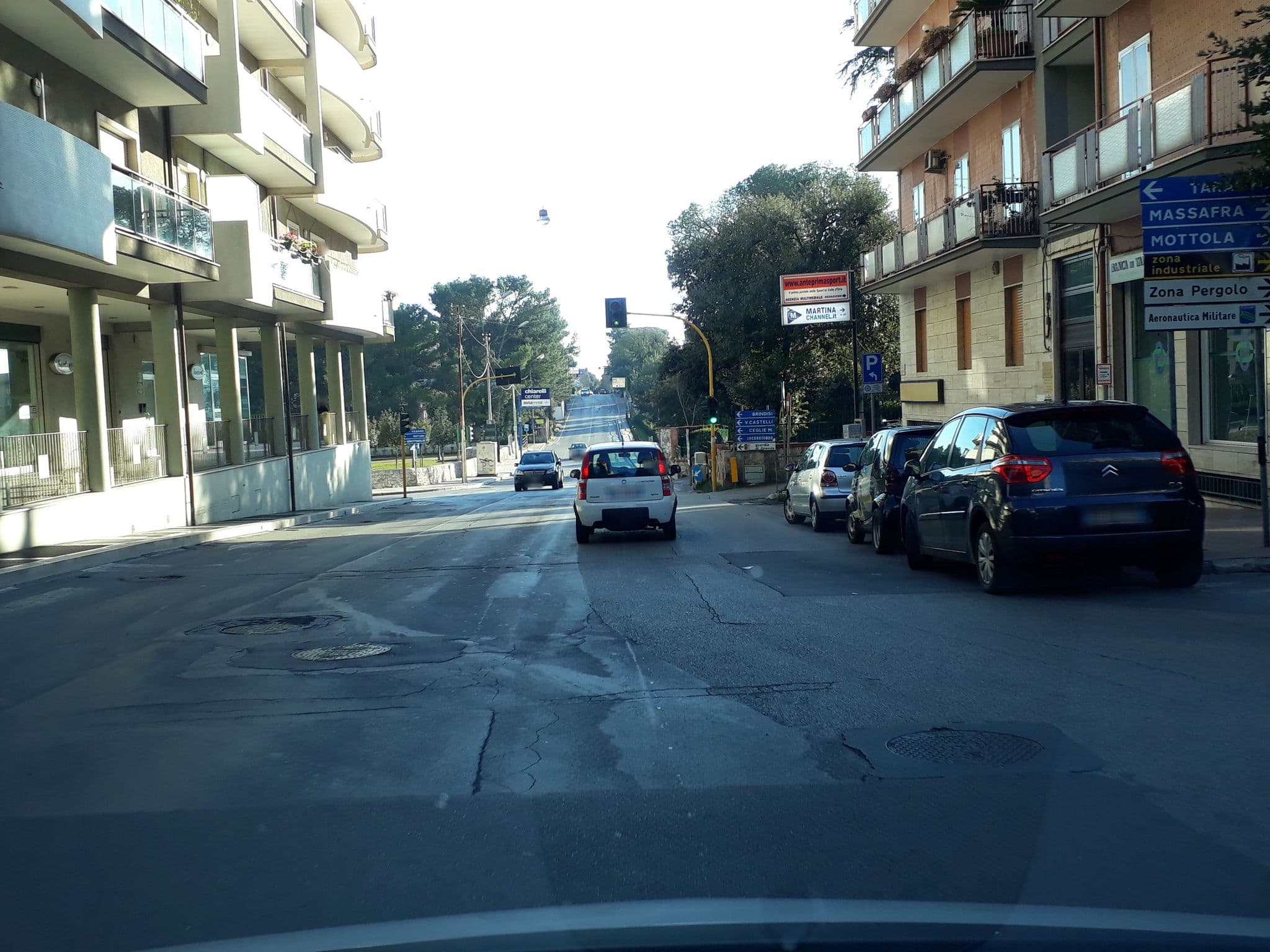 Street view near Villa Rosa, Martina Franca — © spike73 (CC BY-SA · Mapillary)