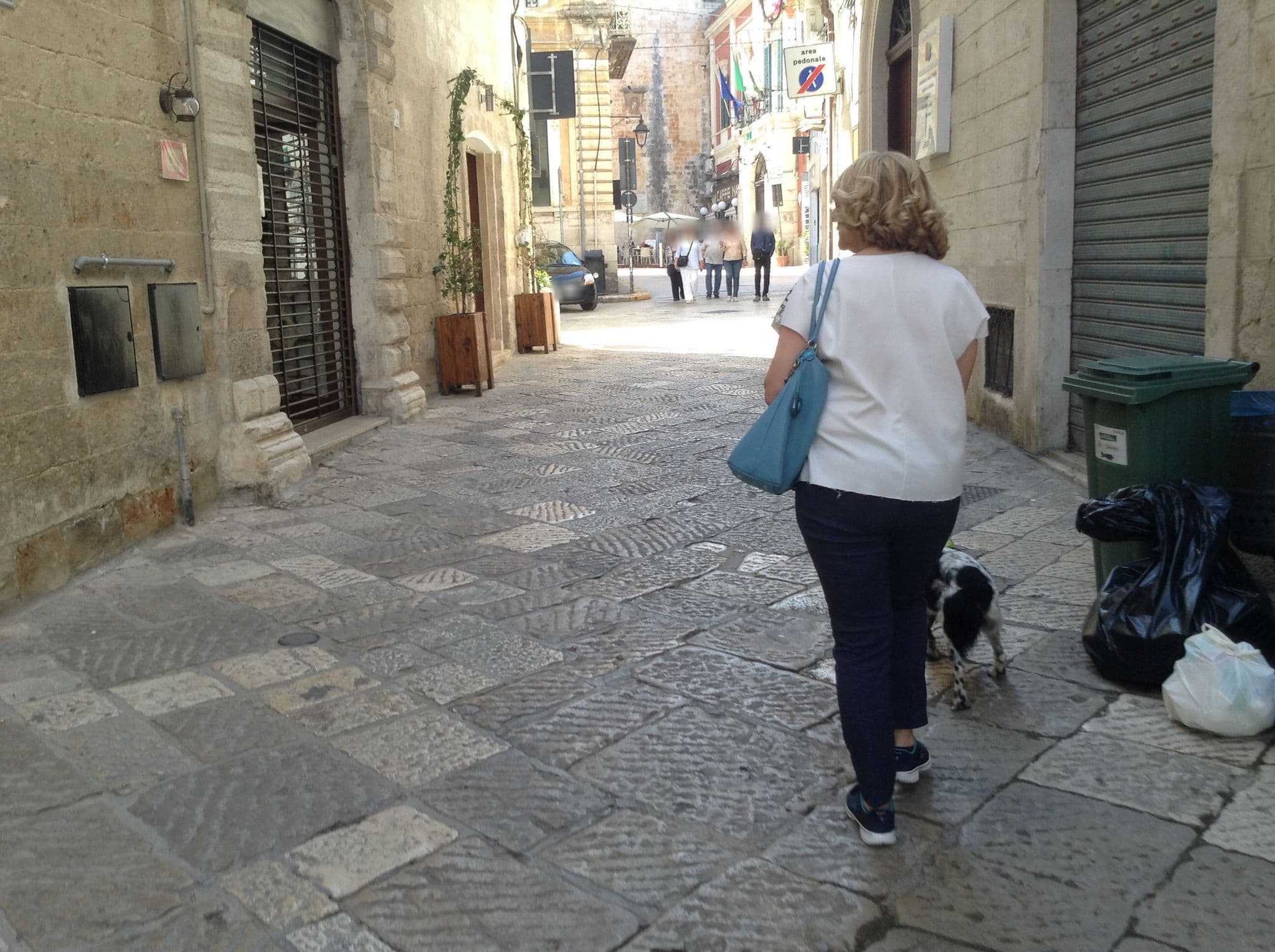 Street view near Palazzo Accinni B&B, Monopoli — © mescafe (CC BY-SA · Mapillary)