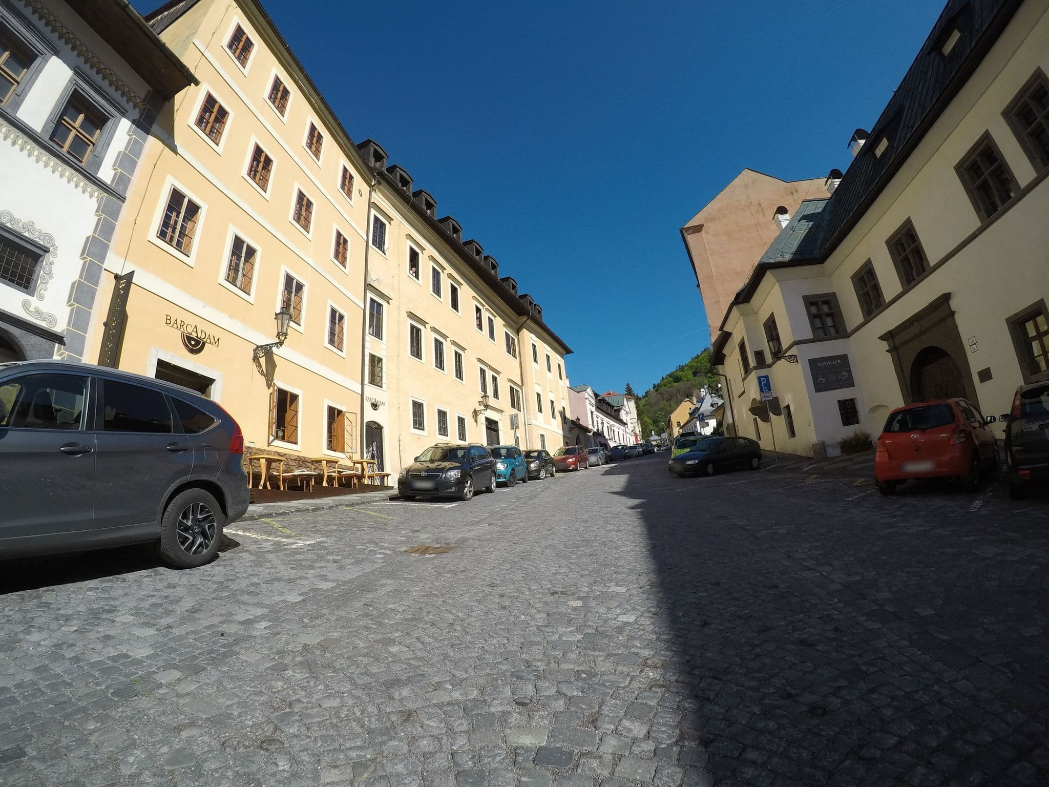 Street view near BARCADAM, Banská Štiavnica — © chrisbeddow (CC BY-SA · Mapillary)