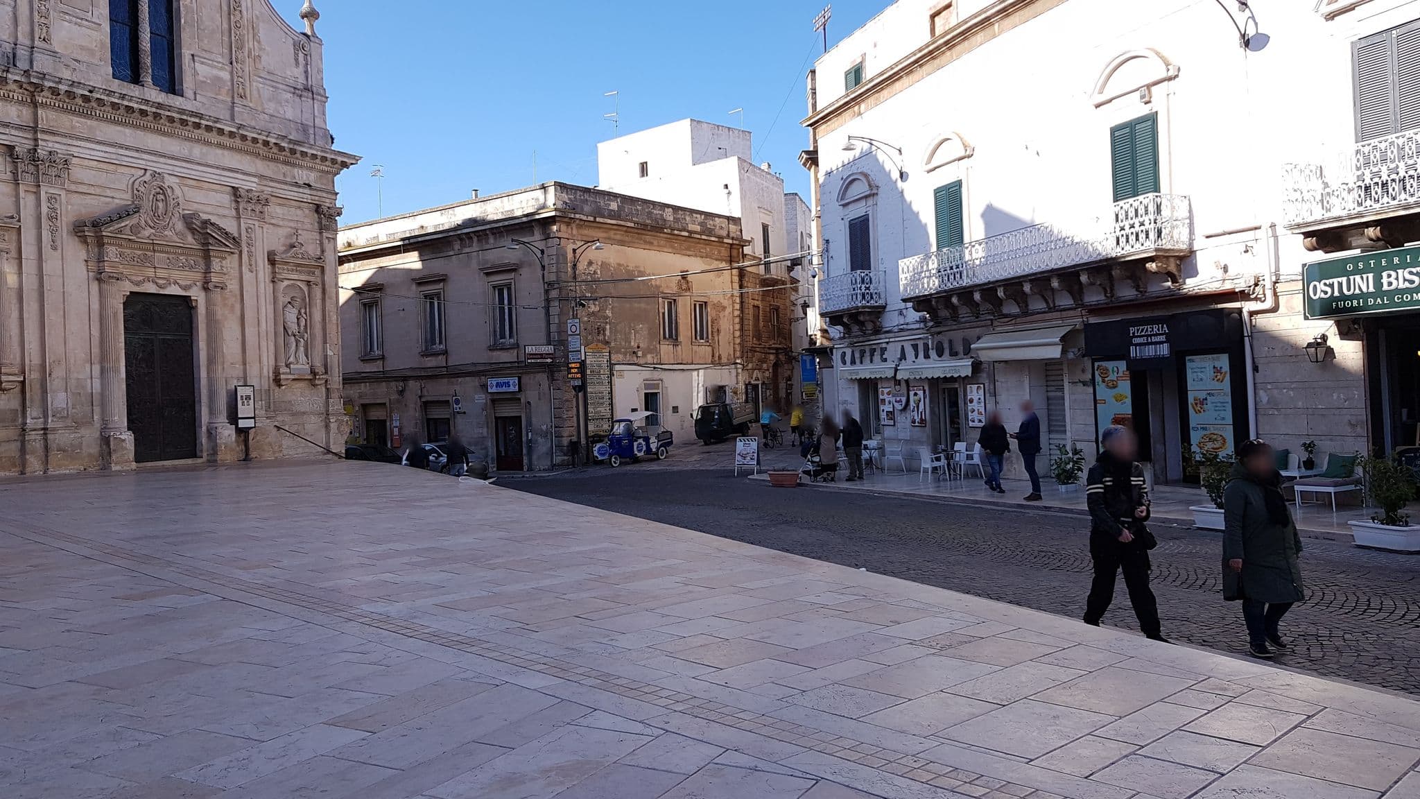 Street view near Albergo Grand Hotel Rosa Marina, Ostuni — © ale_zena_it (CC BY-SA · Mapillary)