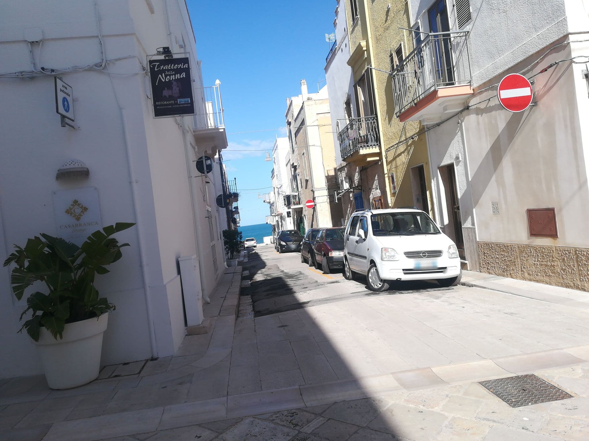 Street view near Diblù Dimora Vacanze, Polignano a Mare — © jeawrong (CC BY-SA · Mapillary)