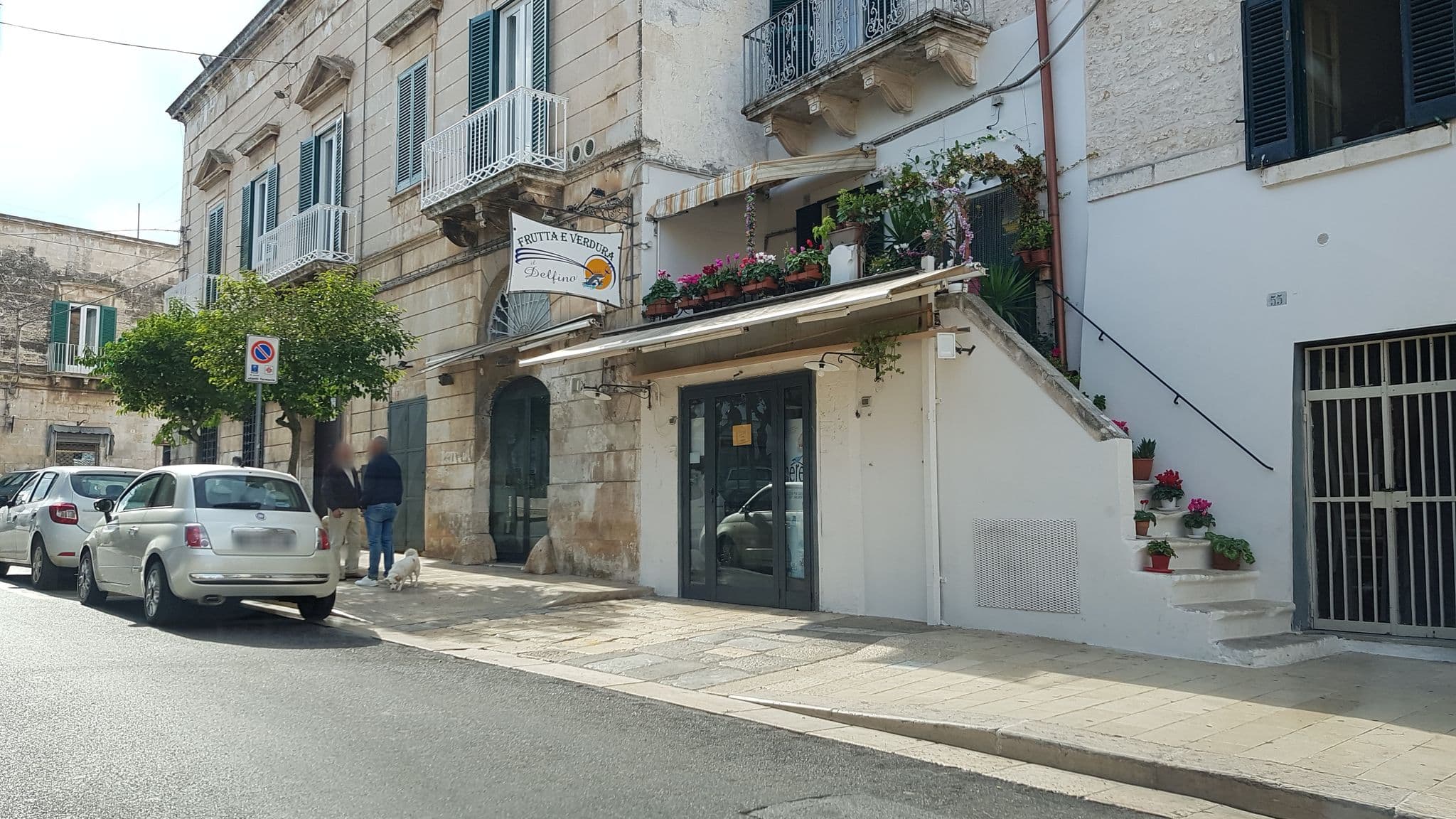 Street view near Dafne, Ostuni — © ale_zena_it (CC BY-SA · Mapillary)