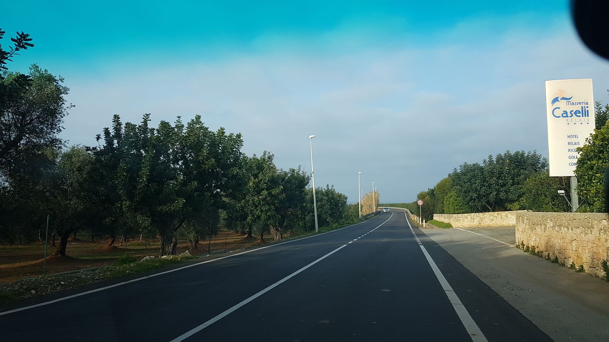 Street view near Masseria Caselli Relais, Carovigno — © ale_zena_it (CC BY-SA · Mapillary)